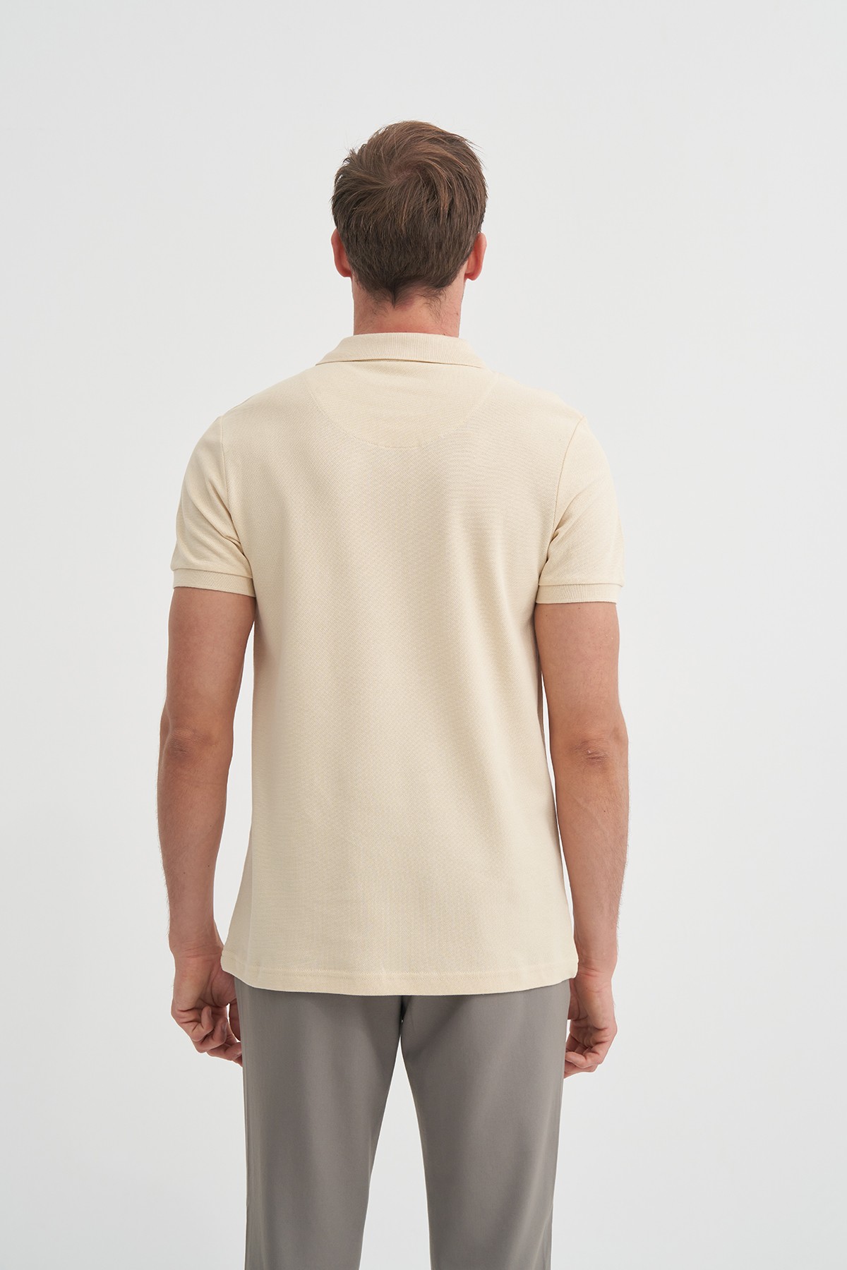 CAZ 4613 POLO PİKE T-SHIRT - BEJ
