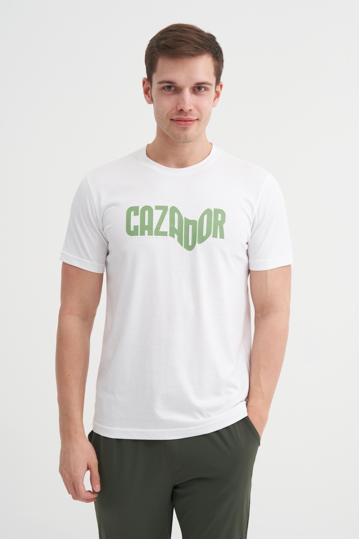 CAZ 4230 BIS YK T-SHIRT - BEYAZ