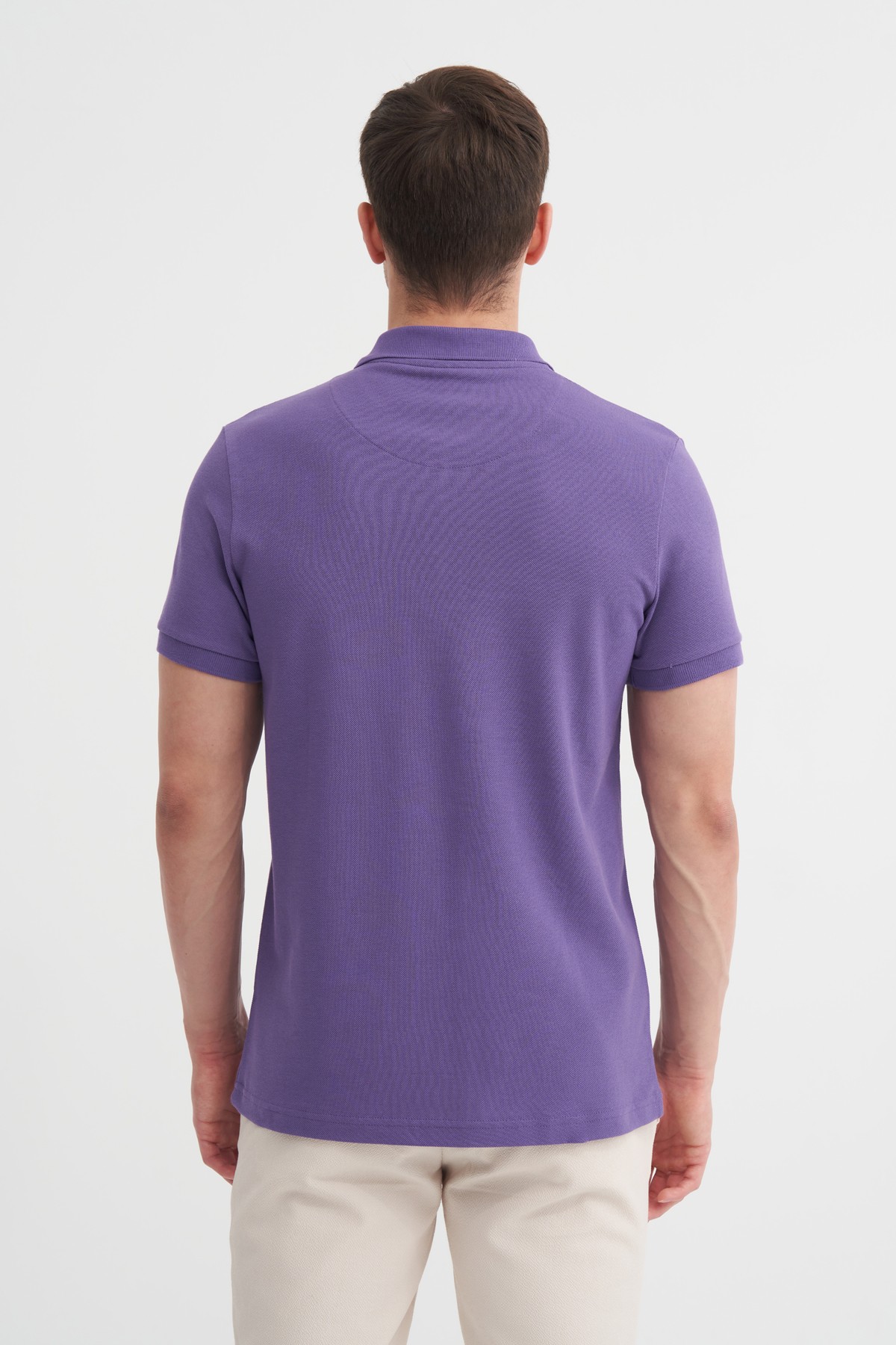 CAZ 4613 POLO PİKE T-SHIRT - K.MOR