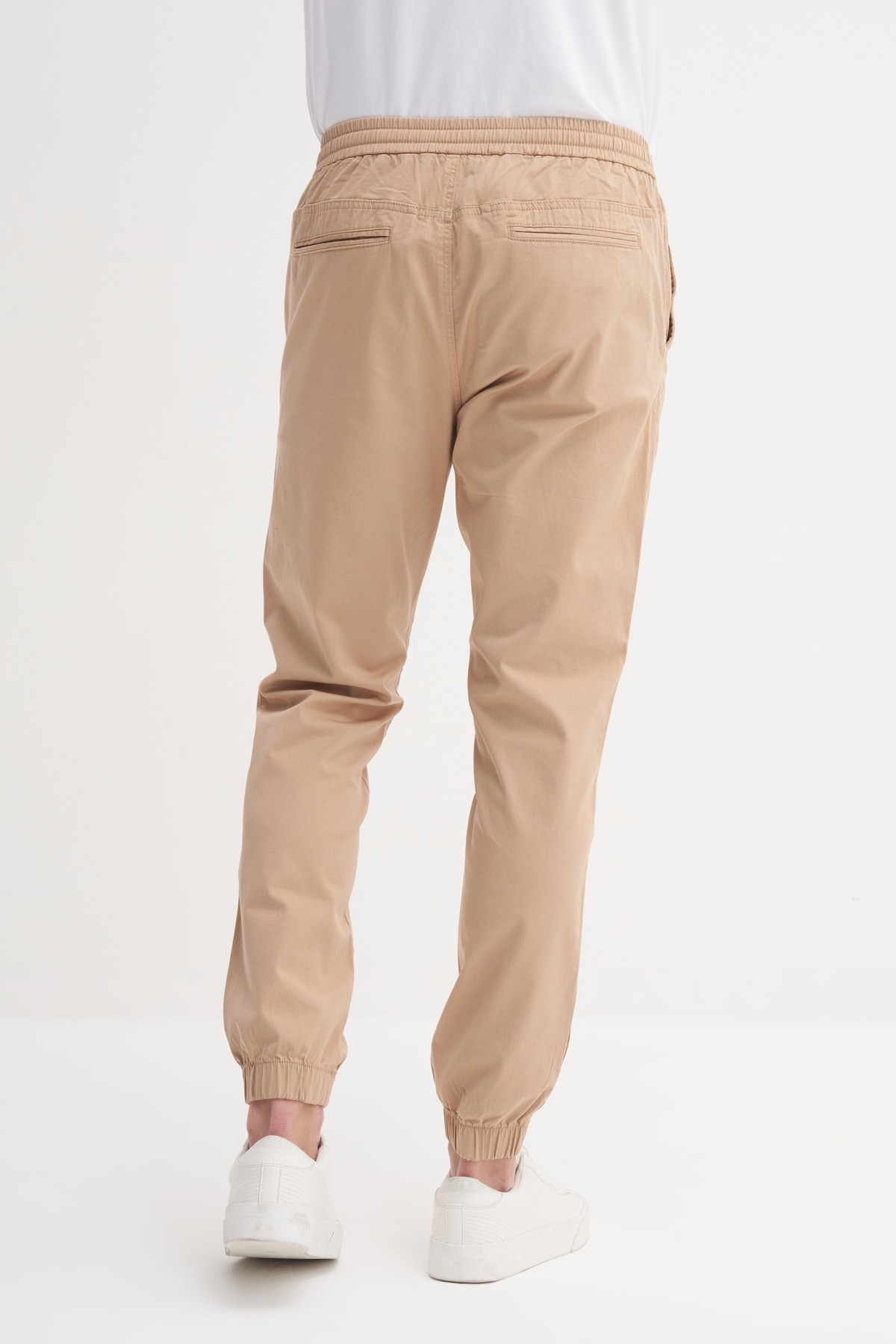 Jogger Gabardin Pantolon Beli Bağcıklı Cepli Lastikli Paça 0004