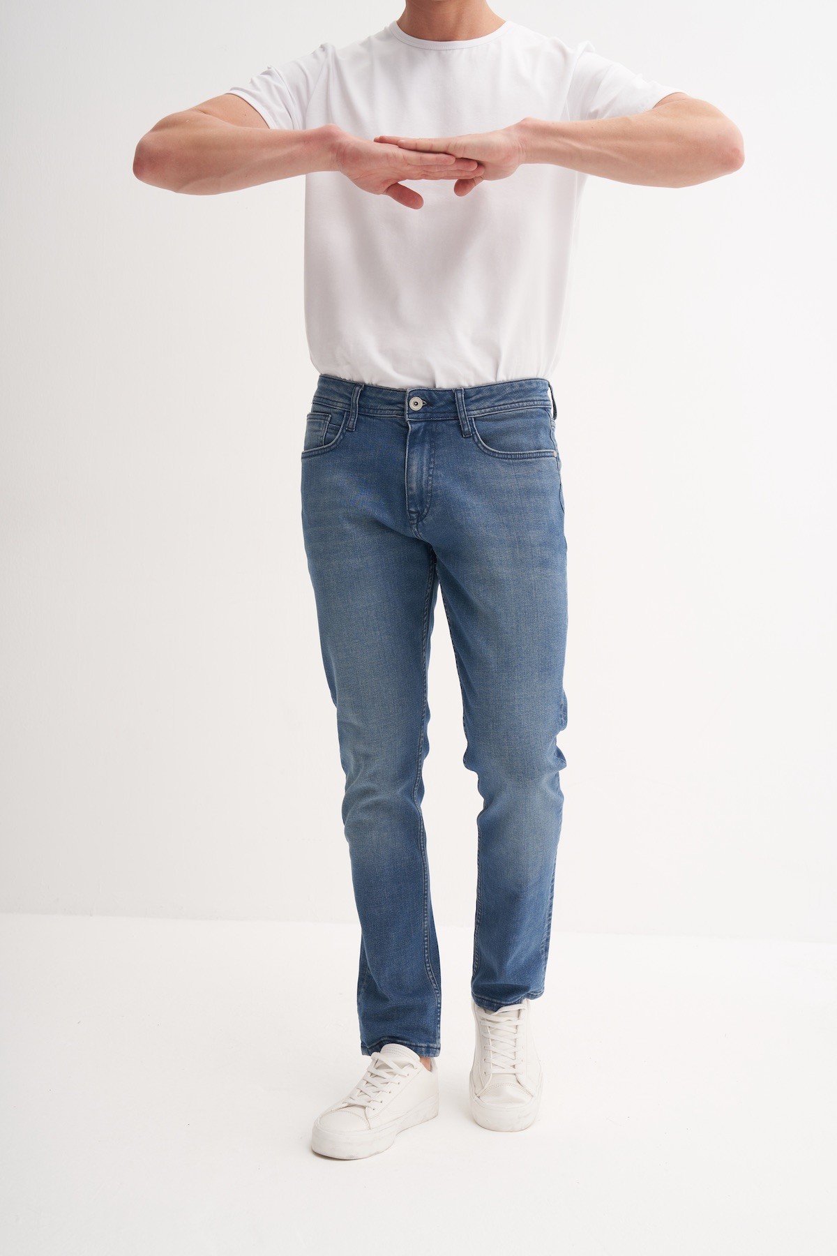 CAZ 0720 TERRY DENIM PANTOLON