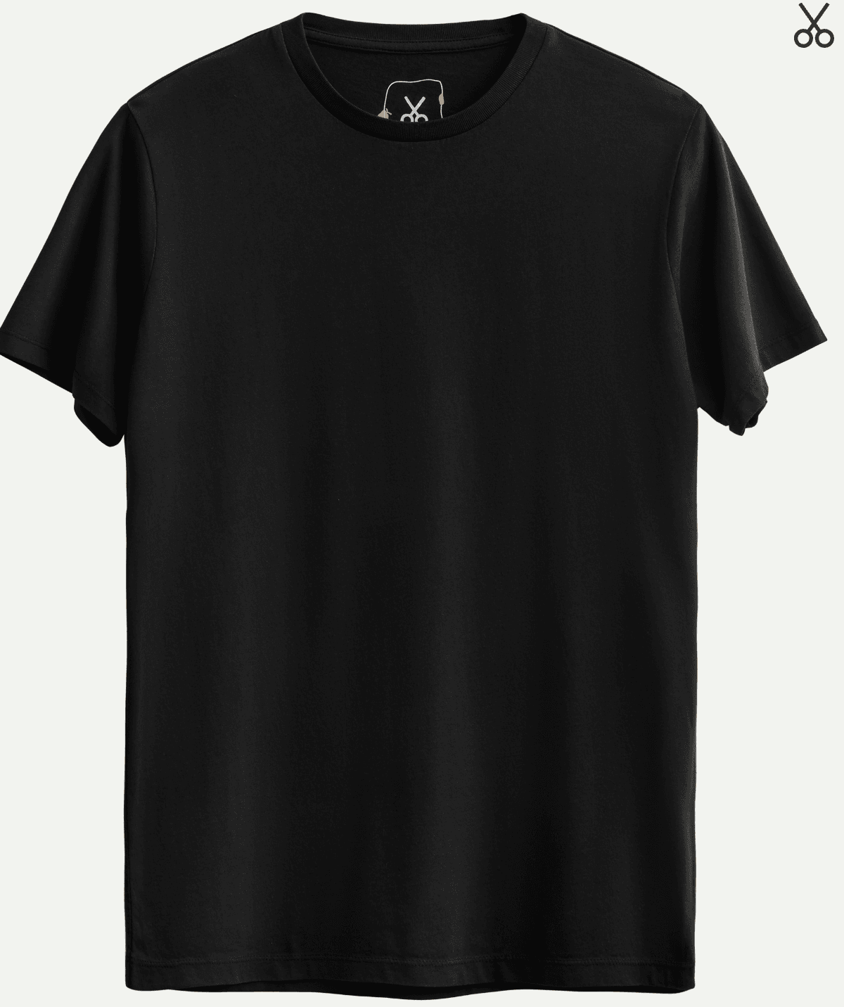 Siyah Basic Oversize t-shirt