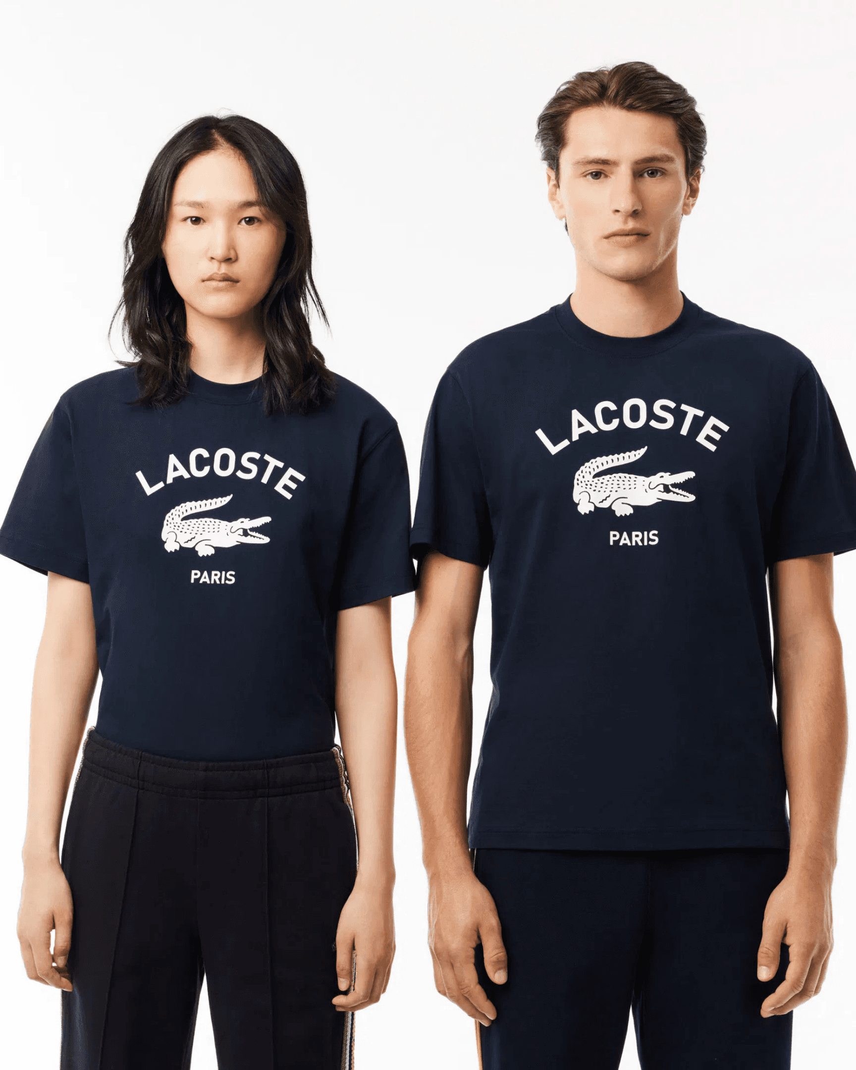 Unisex Bisiklet Yaka Baskılı Tshirt