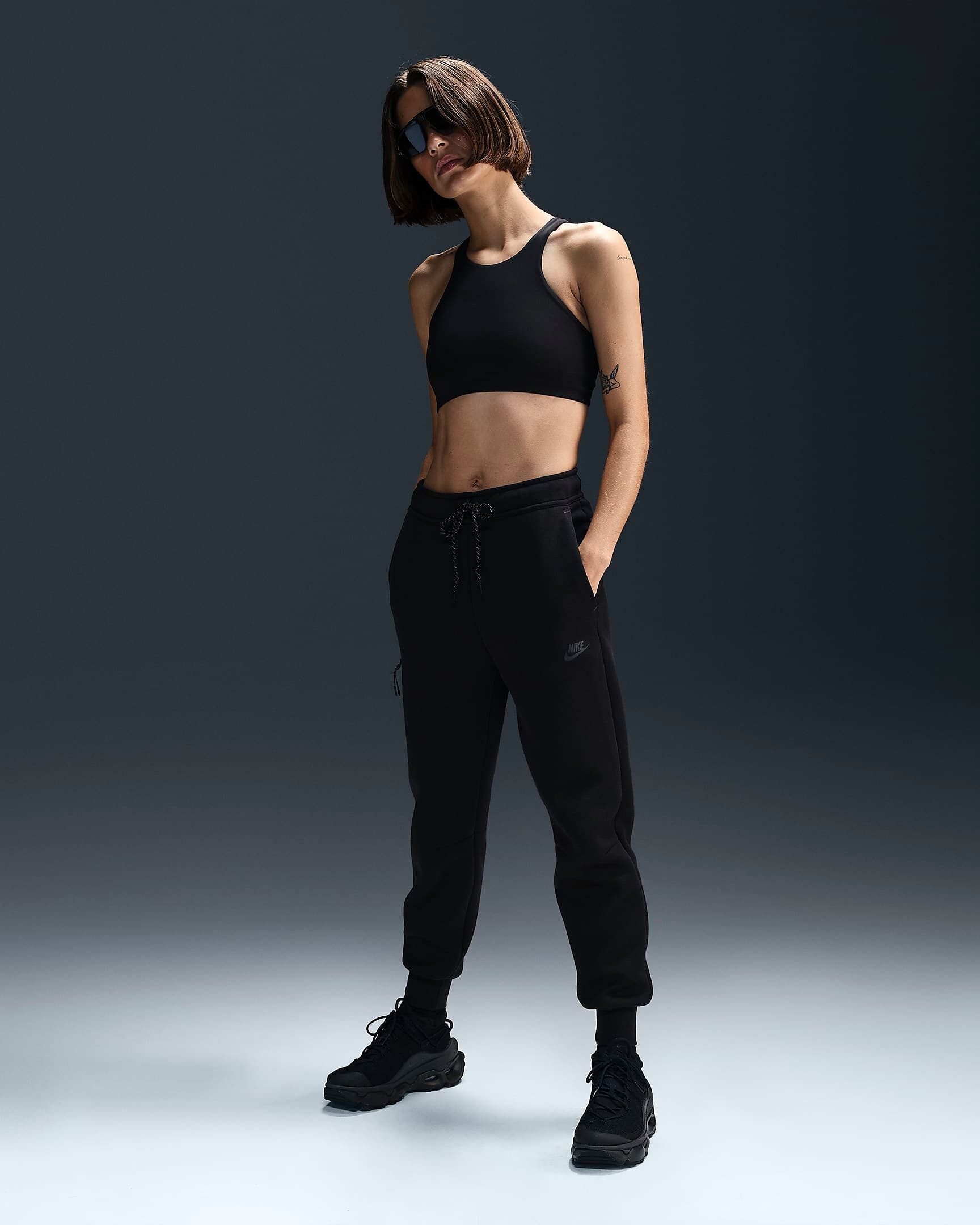 Tech Fleece Eşofman Altı - Siyah