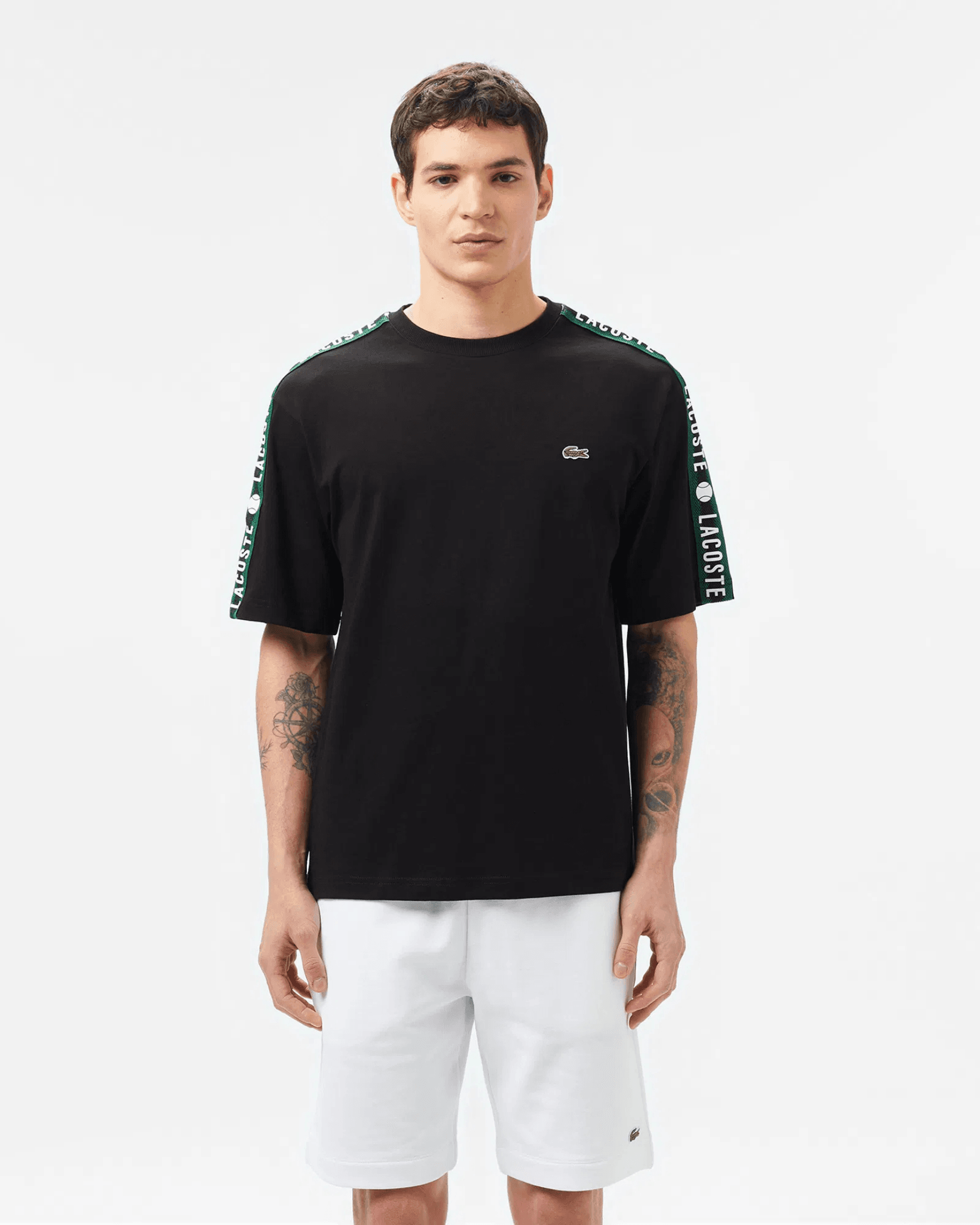 Erkek Relaxed Fit Bisiklet Yaka