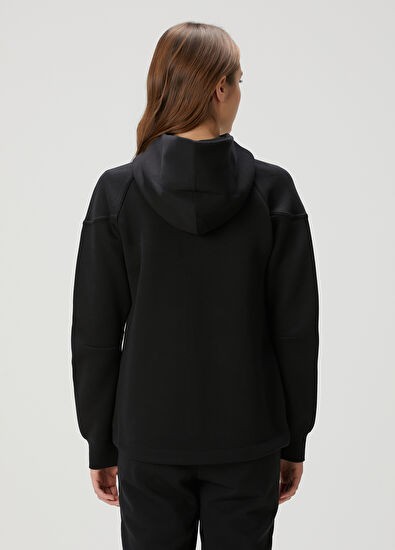 Kadın Tech Fleece Windrunner Siyah Takım