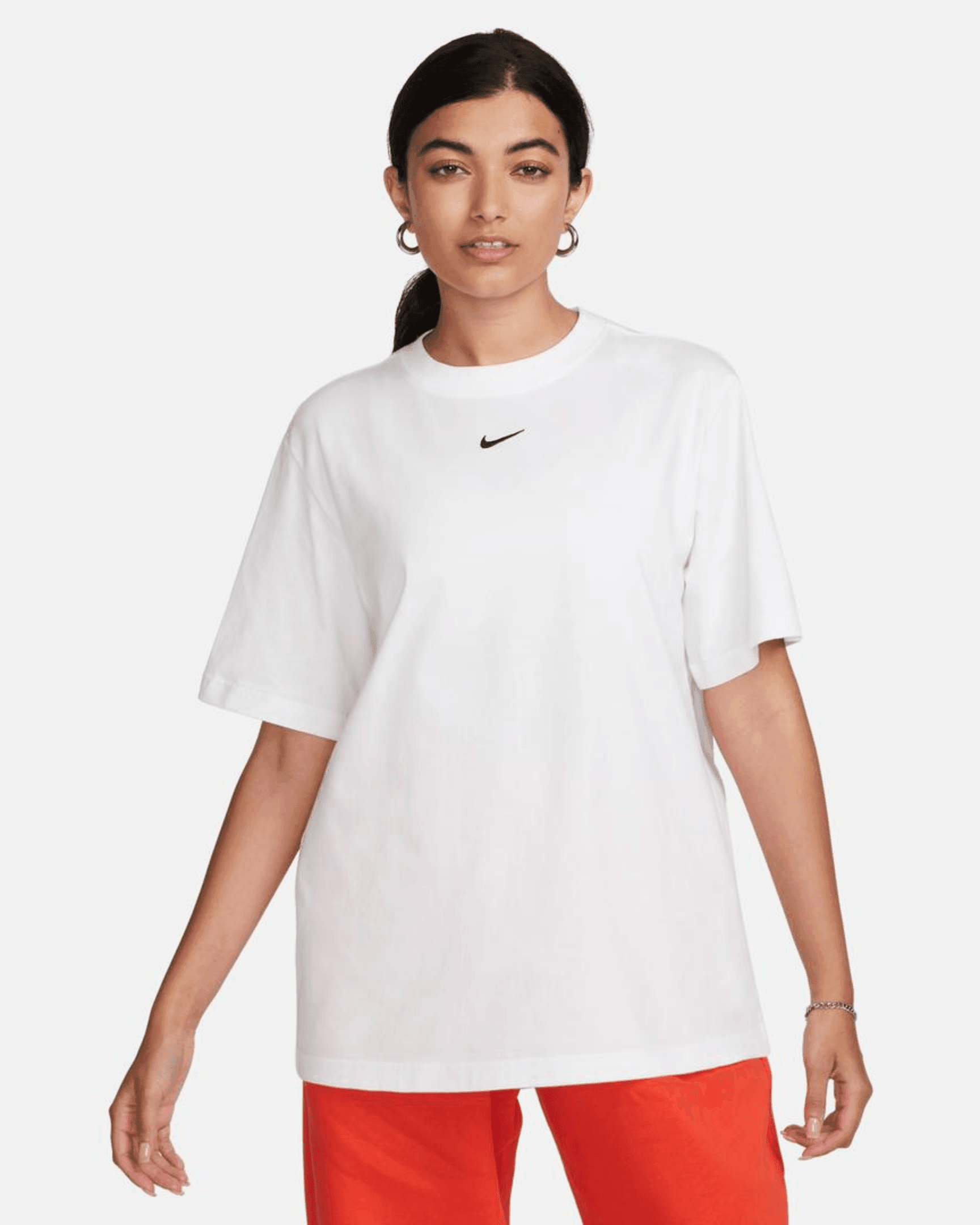 Essential Loose Fit Tişört - Beyaz