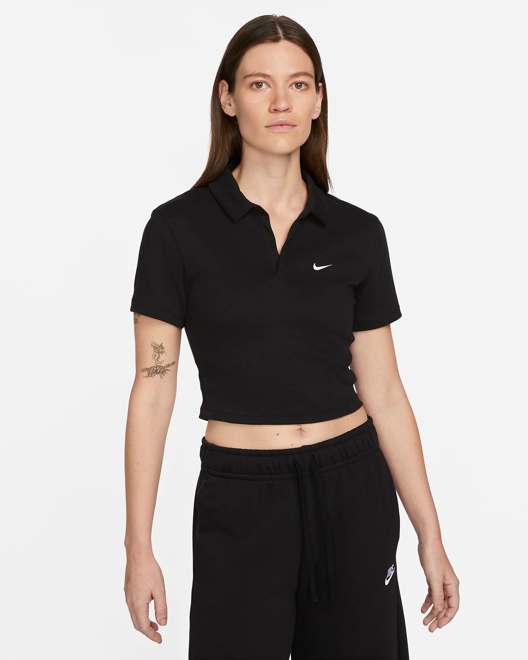 Essential Polo Tişört - Siyah