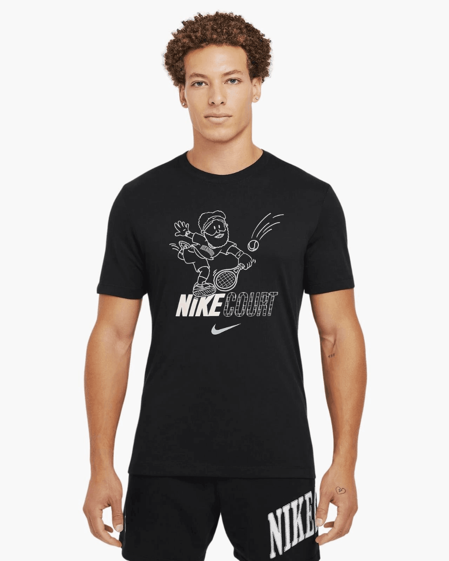 Court Dri-FIT Tişört - Siyah