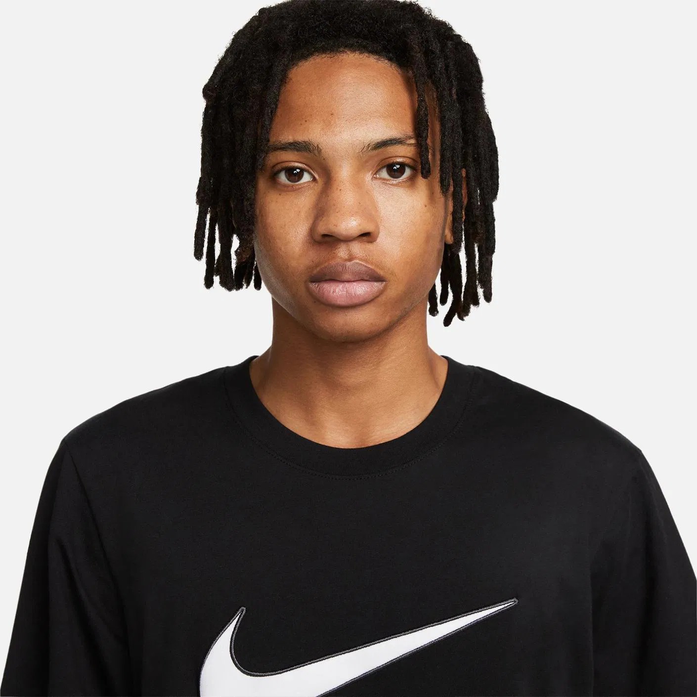 Sportswear Erkek Siyah Günlük T-Shirt