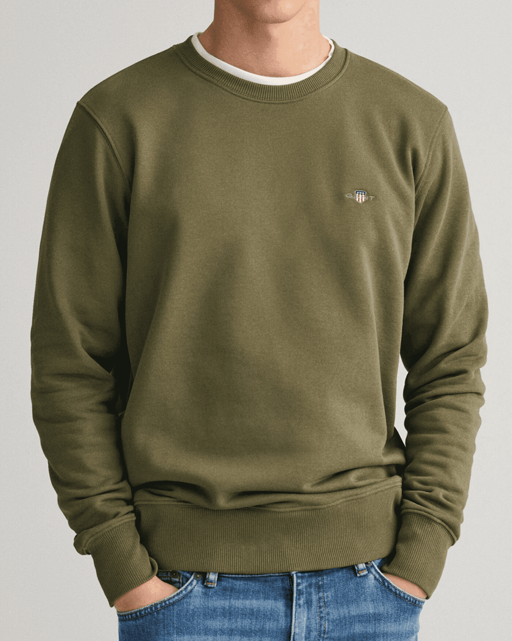 Shield Crew Neck Sweatshirt