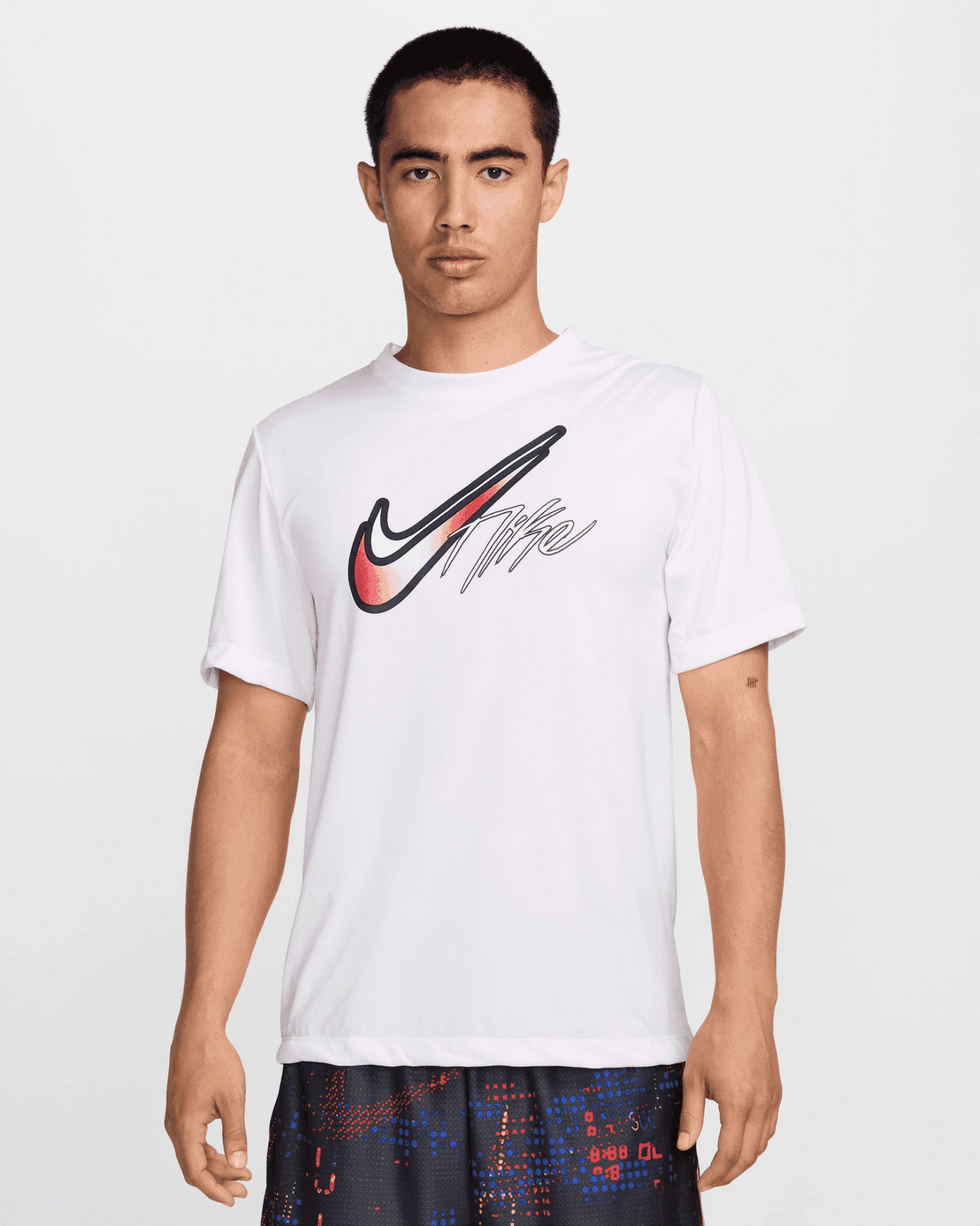 Dri-FIT Basketbol Tişört - Beyaz