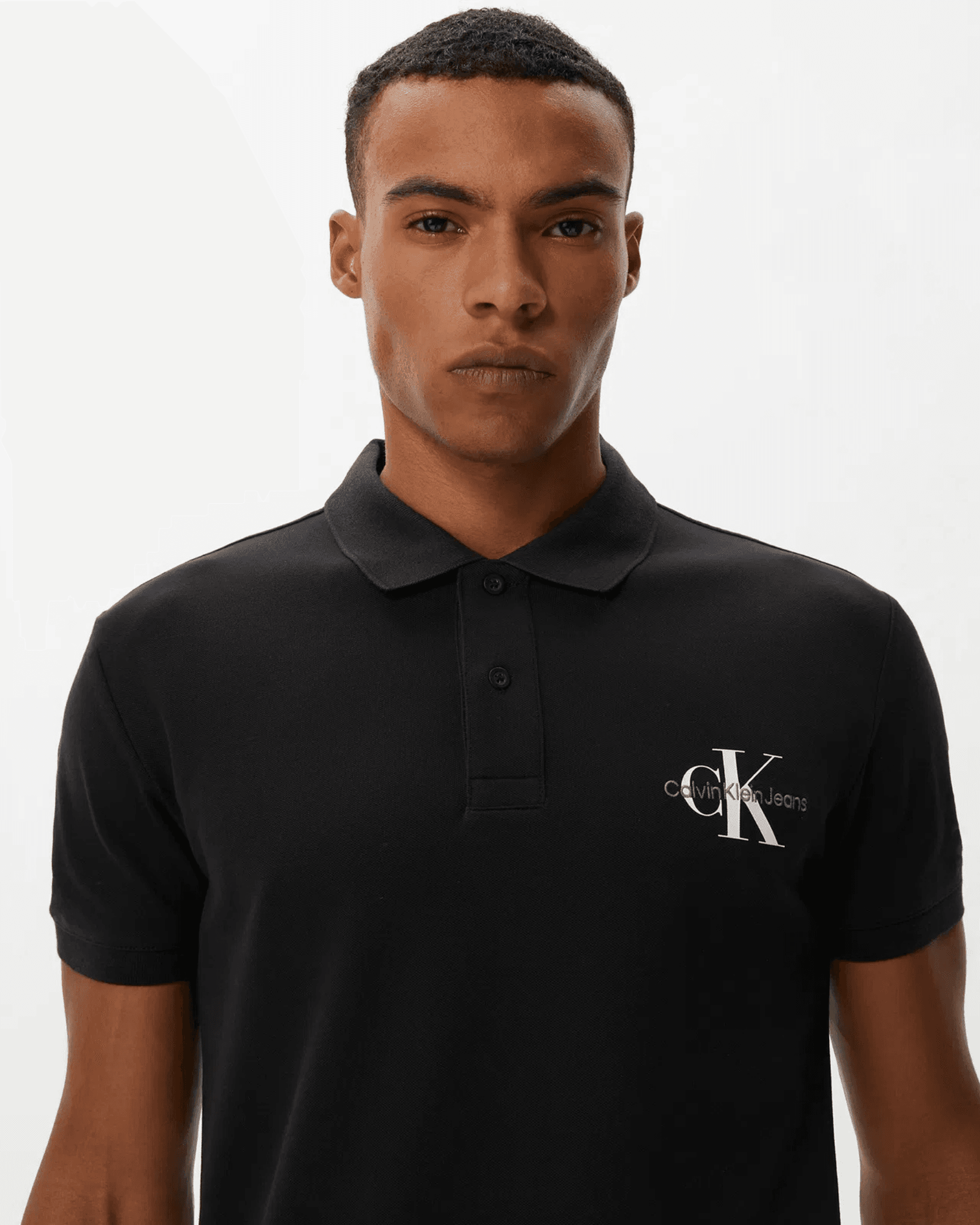 Monologo Erkek Polo T-Shirt - Siyah