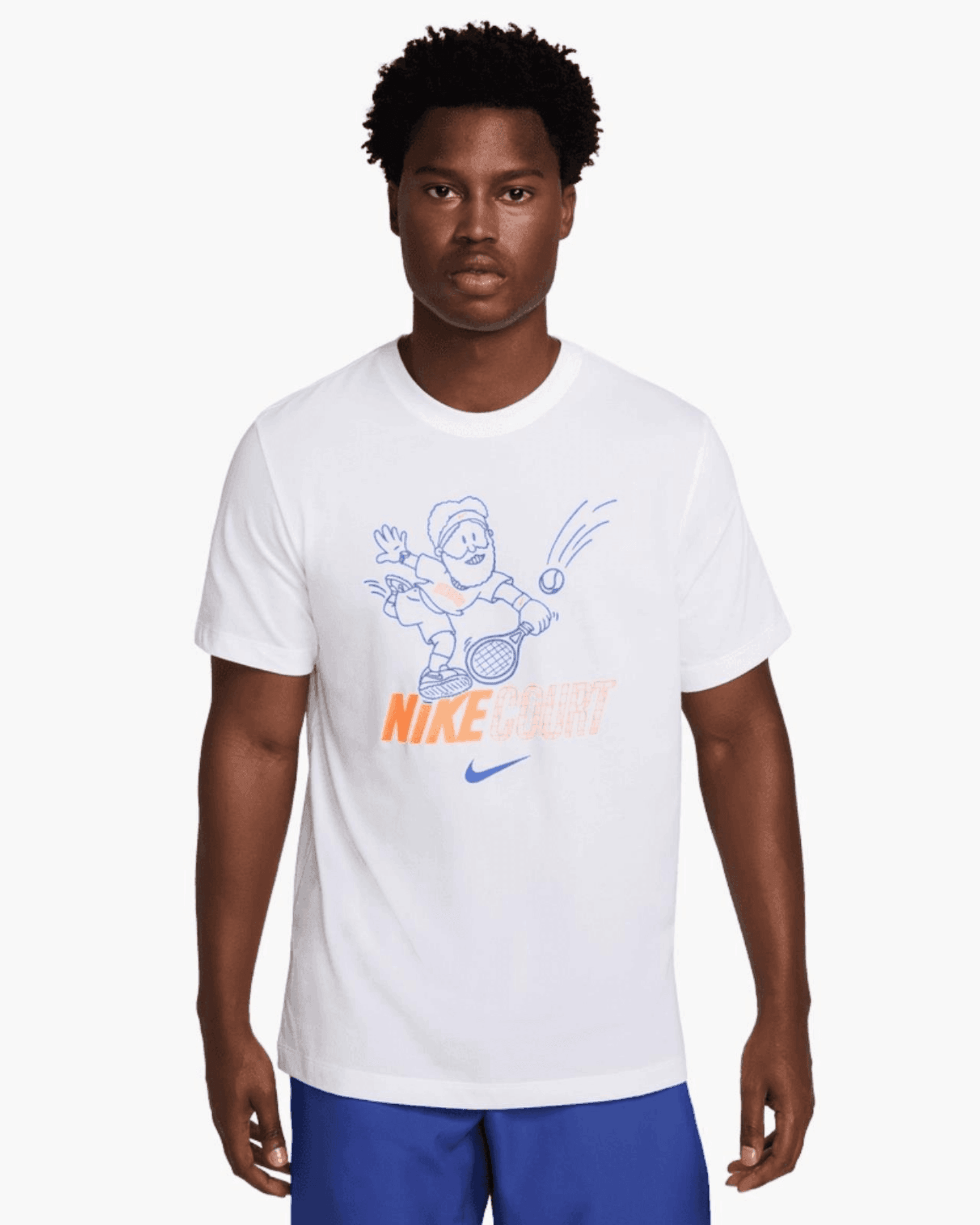 Court Dri-FIT Tişört - Beyaz
