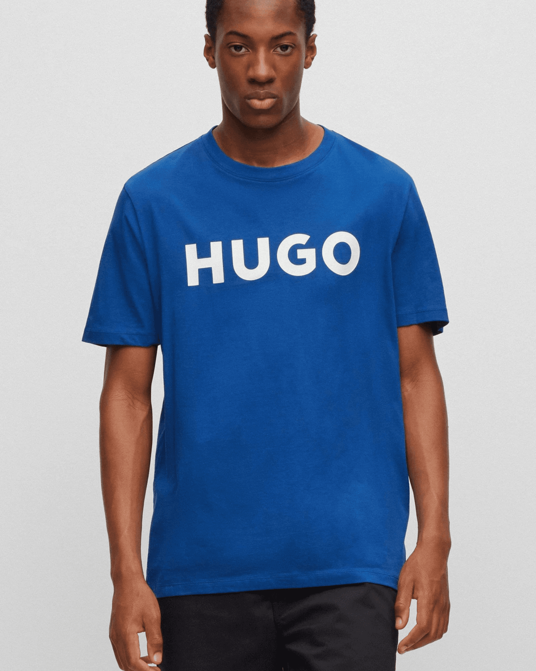 Pamuklu Logolu Kısa Tshirt