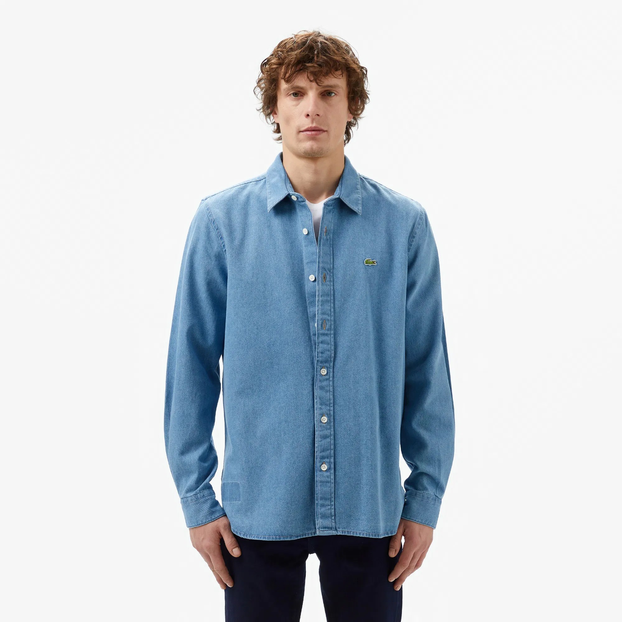 Denim Gömlek - Mavi