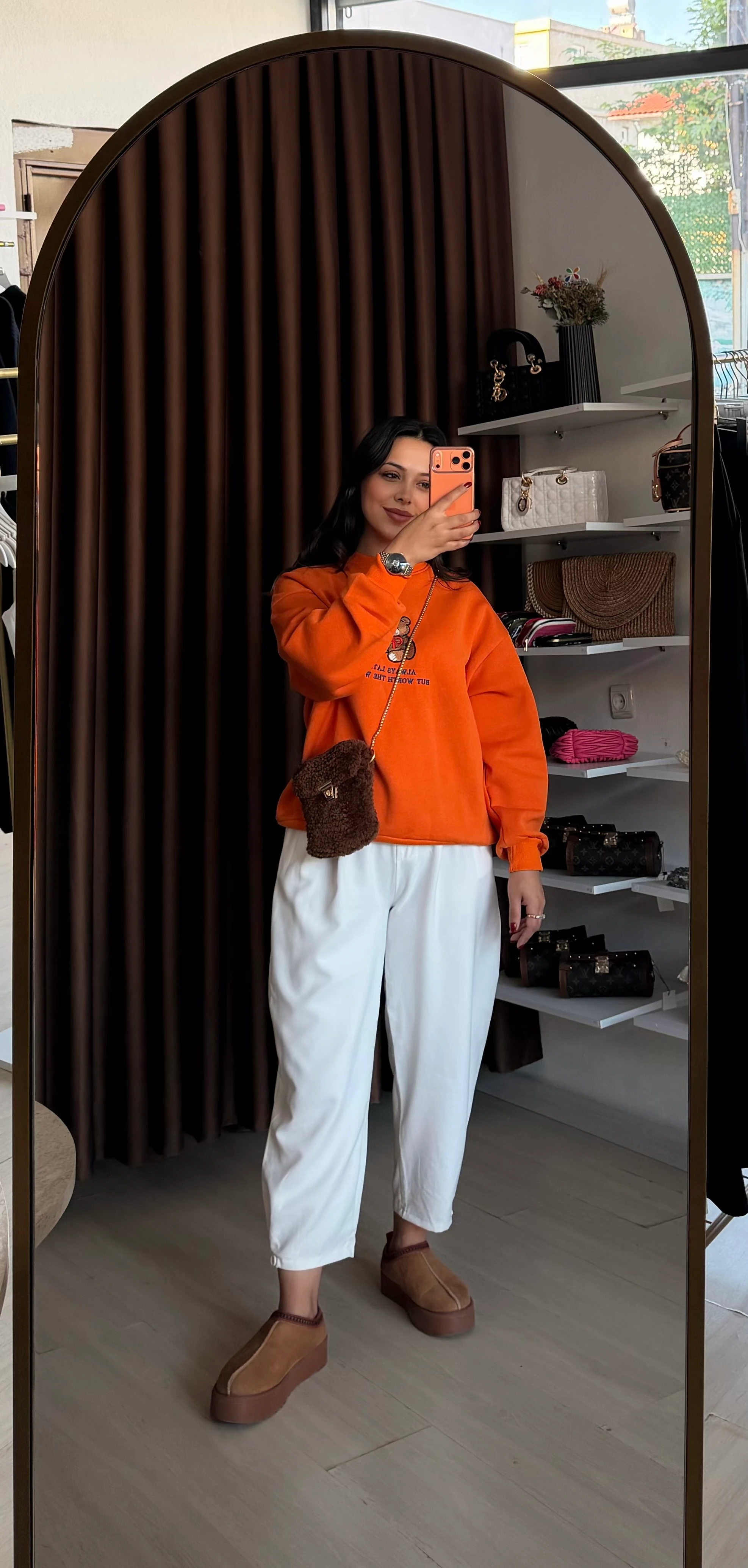 Abel Ayıcıklı Nakışlı Şardonlu Sweat