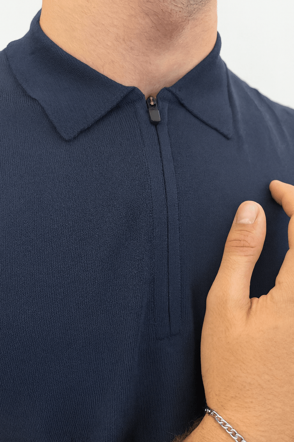 Erkek Kısa Kollu Polo Yaka Triko