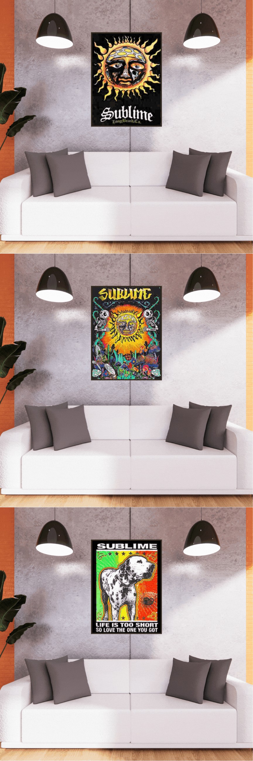 3D Triple Transition Sublime Lenticular Poster