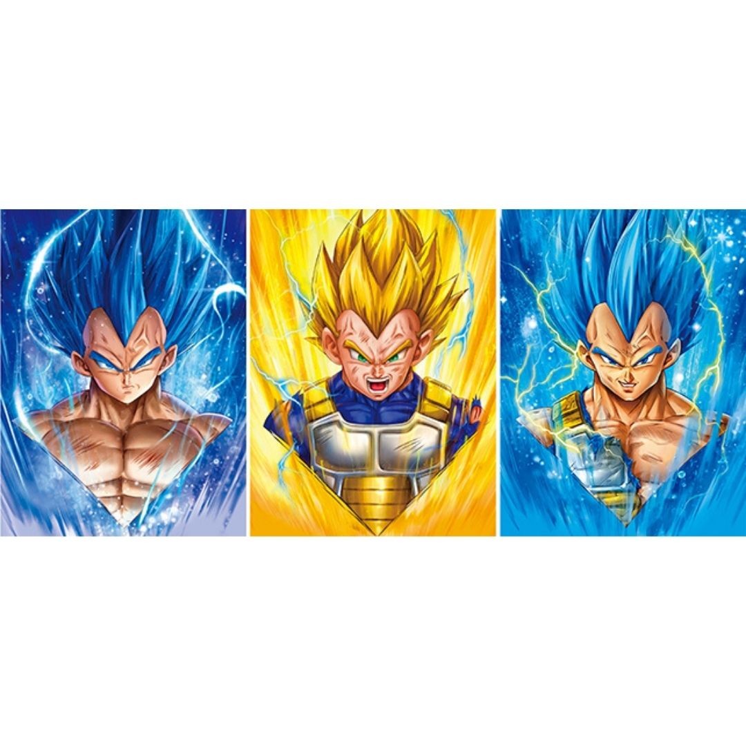 3D Triple Transition Vegeta Dragon Ball Z Lenticular Poster