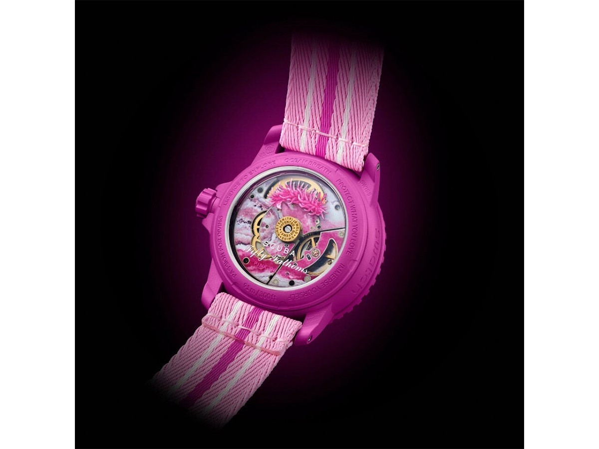 Swatch x Blancpain Pink Ocean