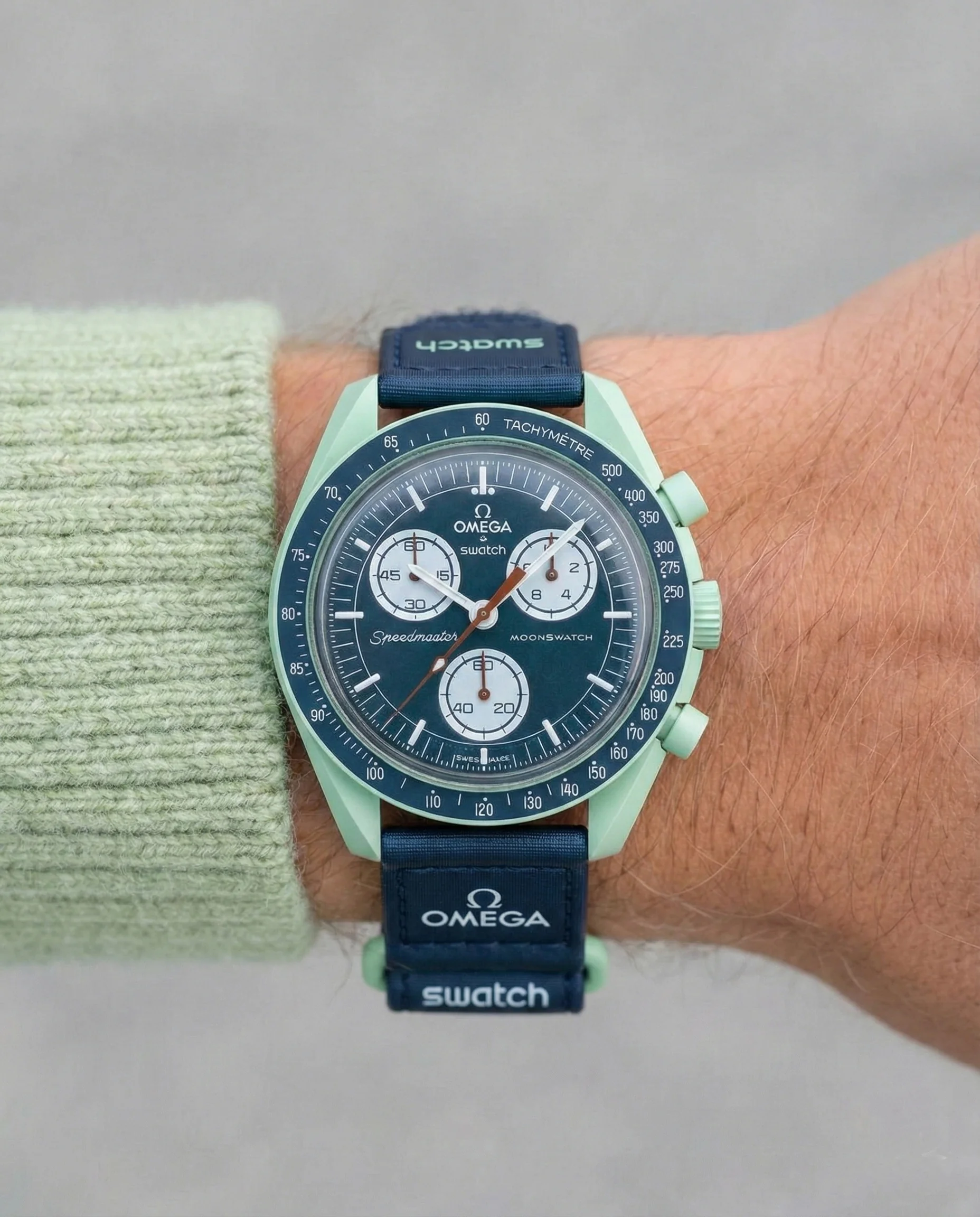 Swatch x Omega Earth -Sparksole