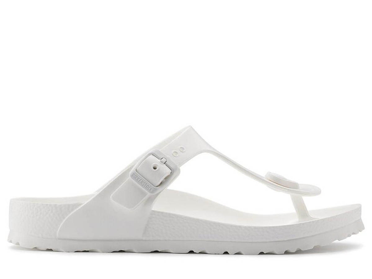 Birkenstock Kadın Gizeh Eva Terlik Beyaz