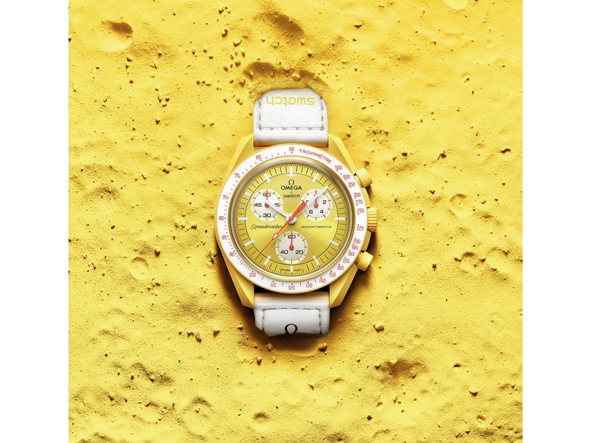 Swatch x Omega Sun