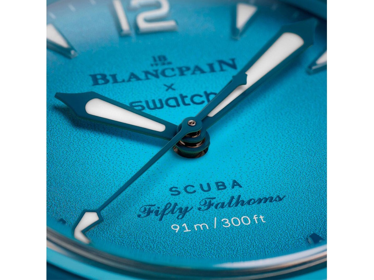 Swatch x Blancpain Blue Lagoon 