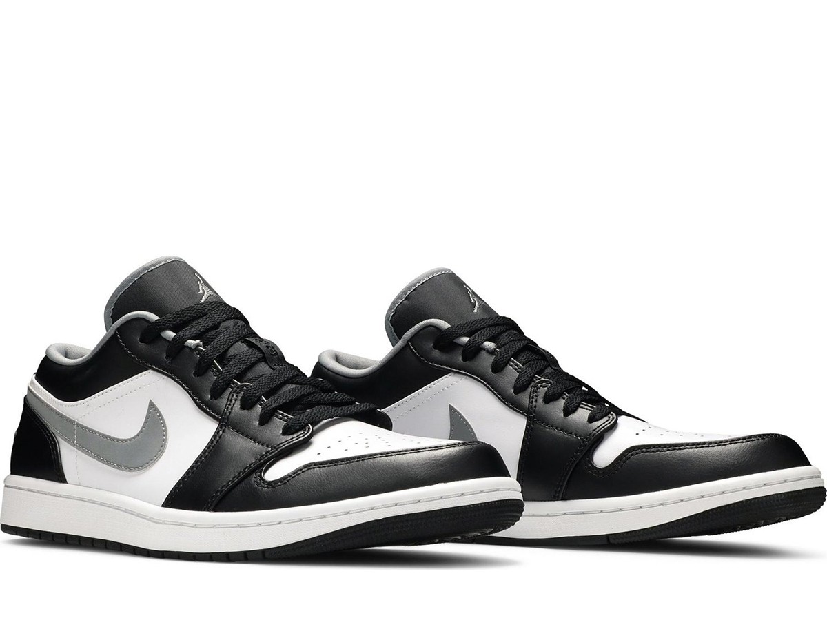 Air Jordan 1 Low Black White Grey