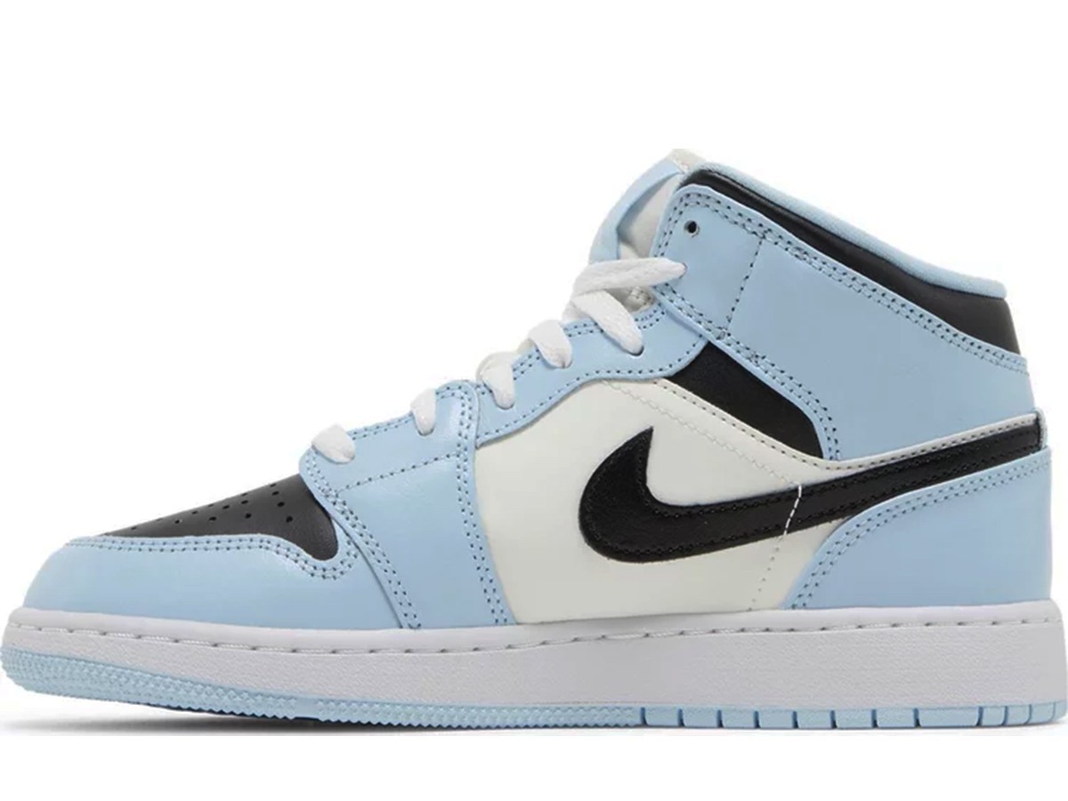 Air Jordan 1 Mid Ice Blue GS