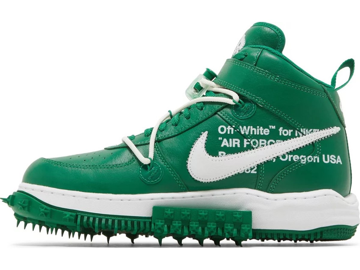 Nike Air Force 1 Mid Off-White Pine Green