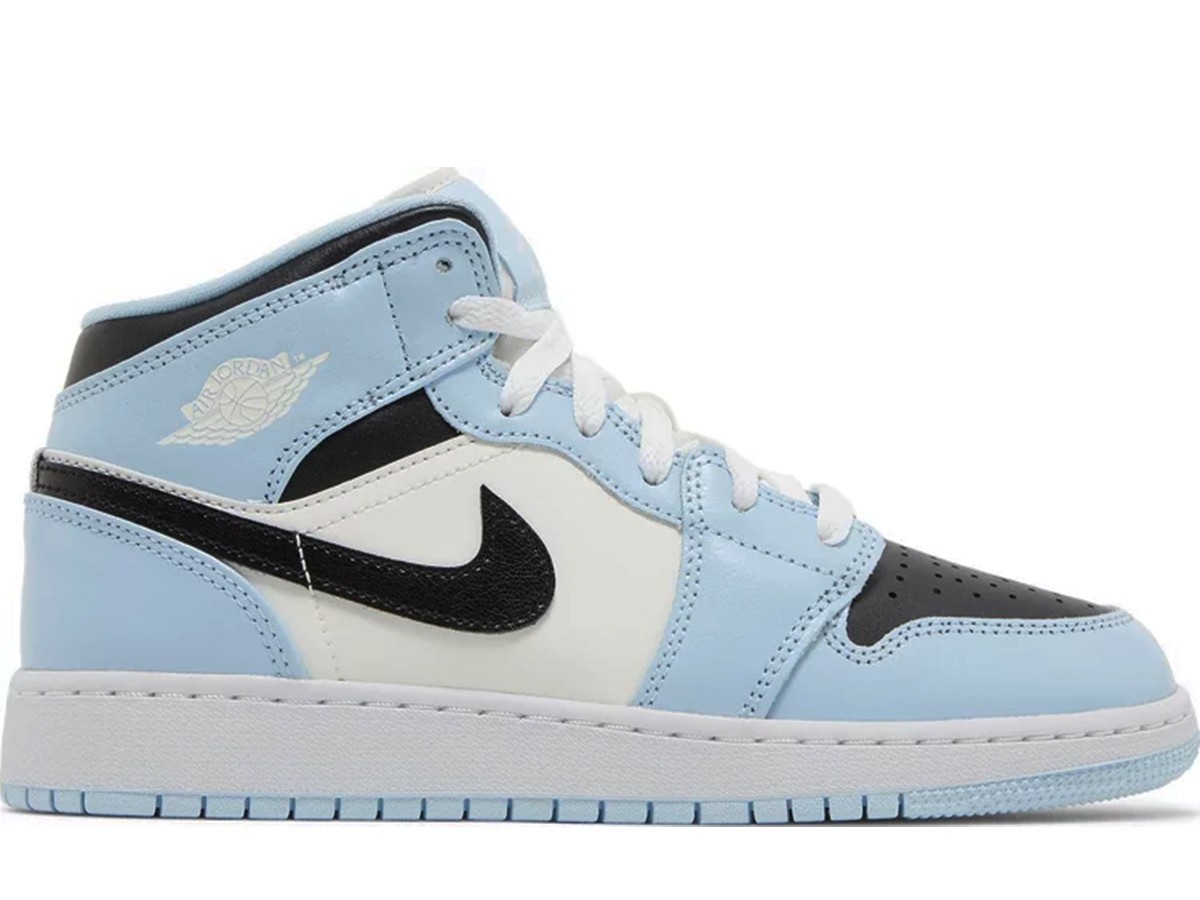 Air Jordan 1 Mid Ice Blue GS