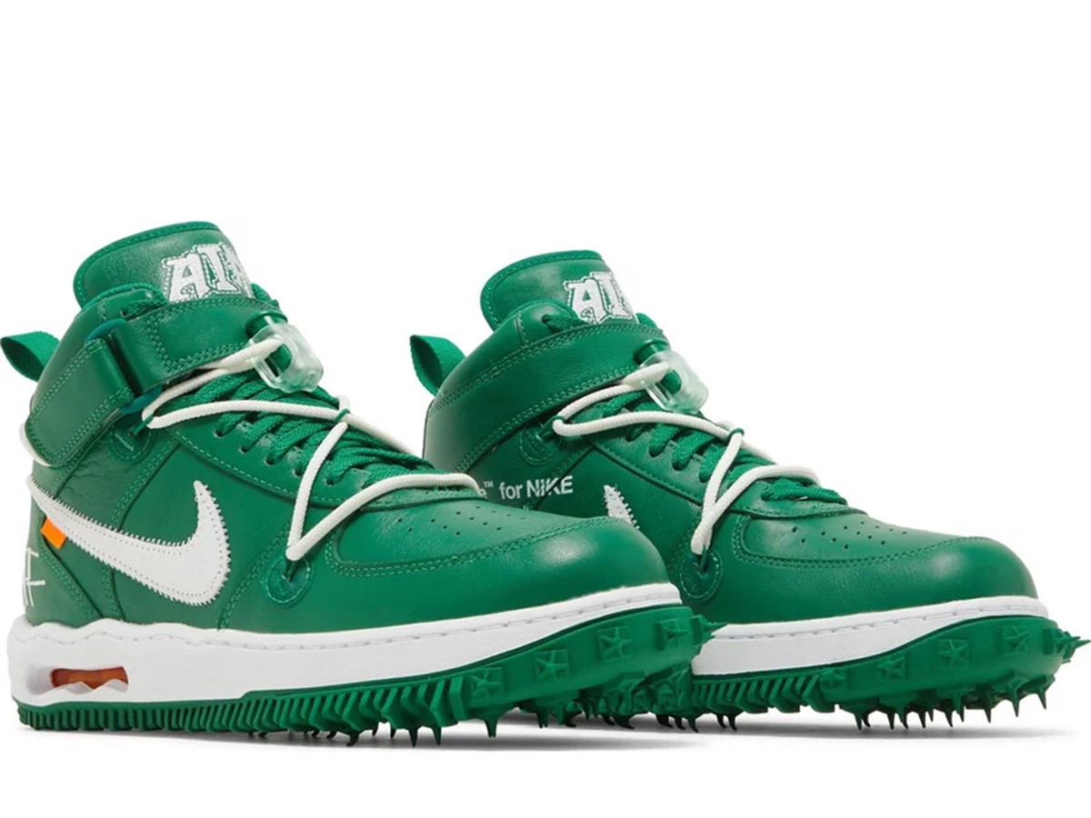 Nike Air Force 1 Mid Off-White Pine Green