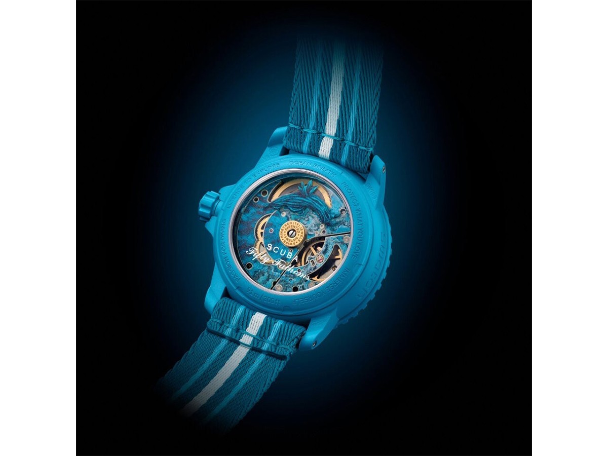 Swatch x Blancpain Blue Lagoon 