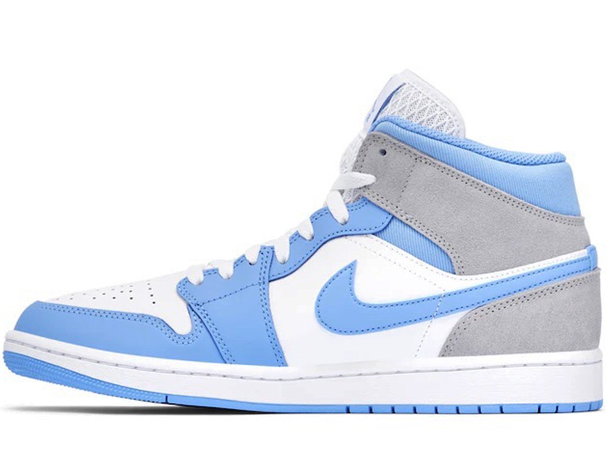 Air Jordan 1 Mid University Blue Grey