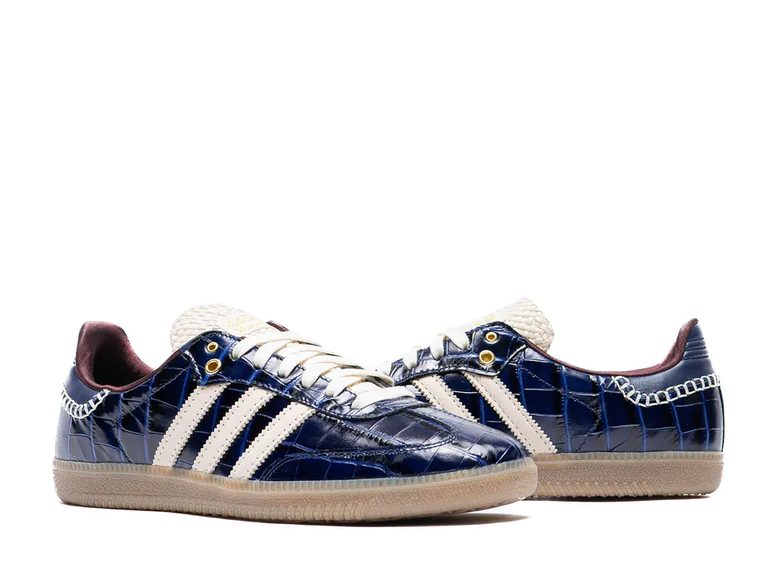 Wales Bonner x Samba OG Collegiate Navy JH9825 -Sparksole