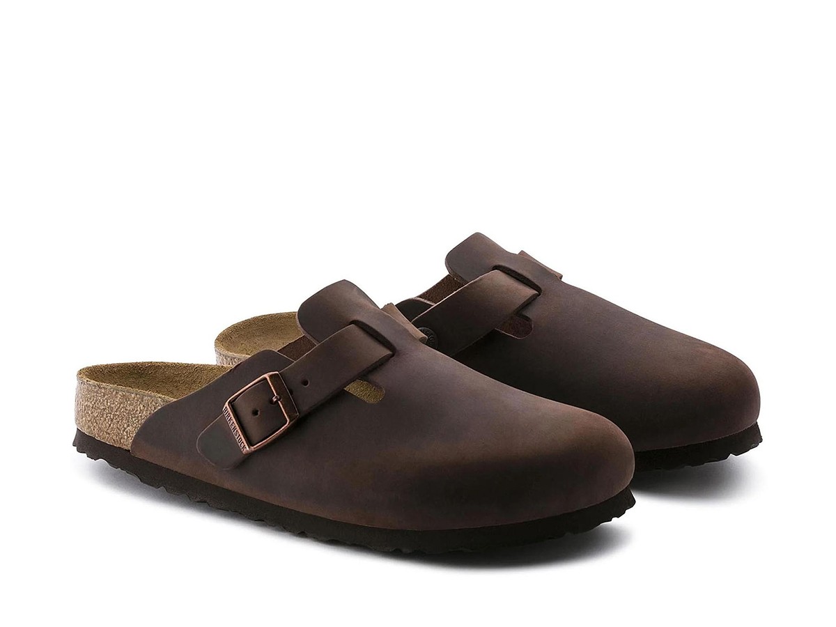Birkenstock Boston Leoı Leather Oiled