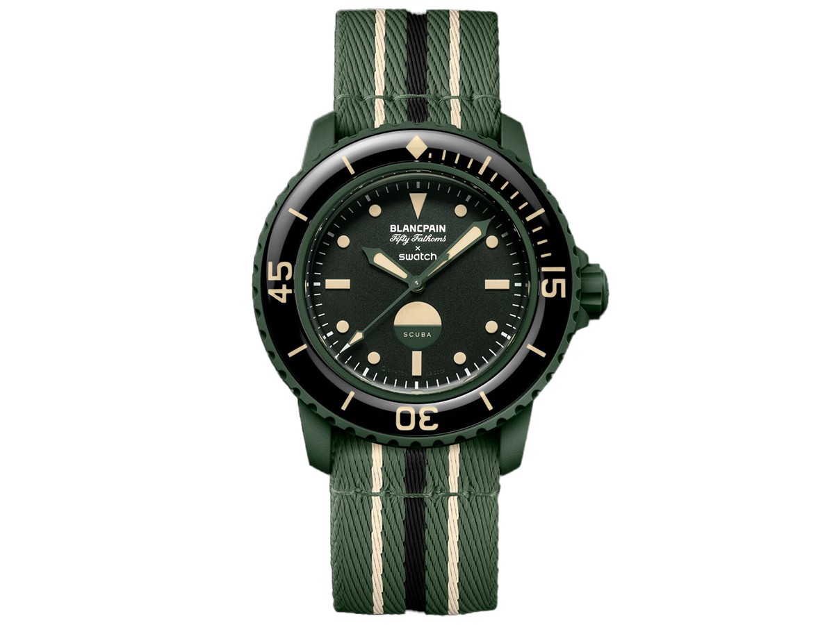 Swatch x Blancpain Green Abyss