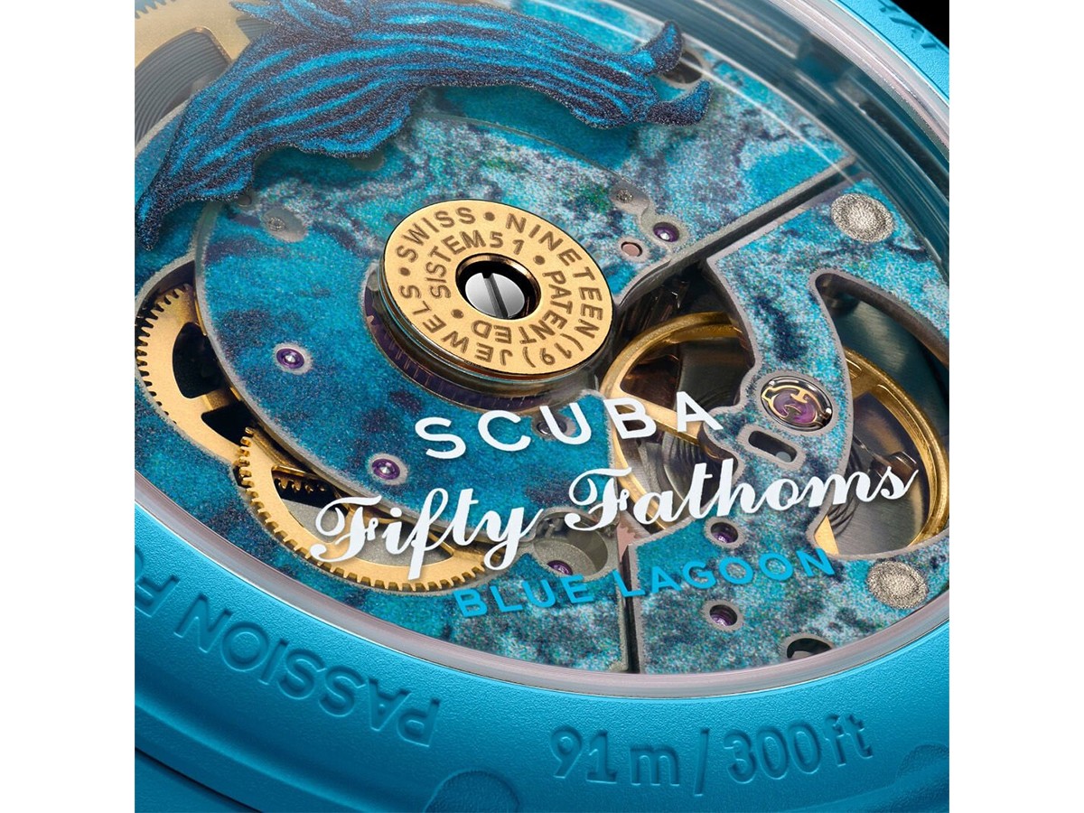 Swatch x Blancpain Blue Lagoon 