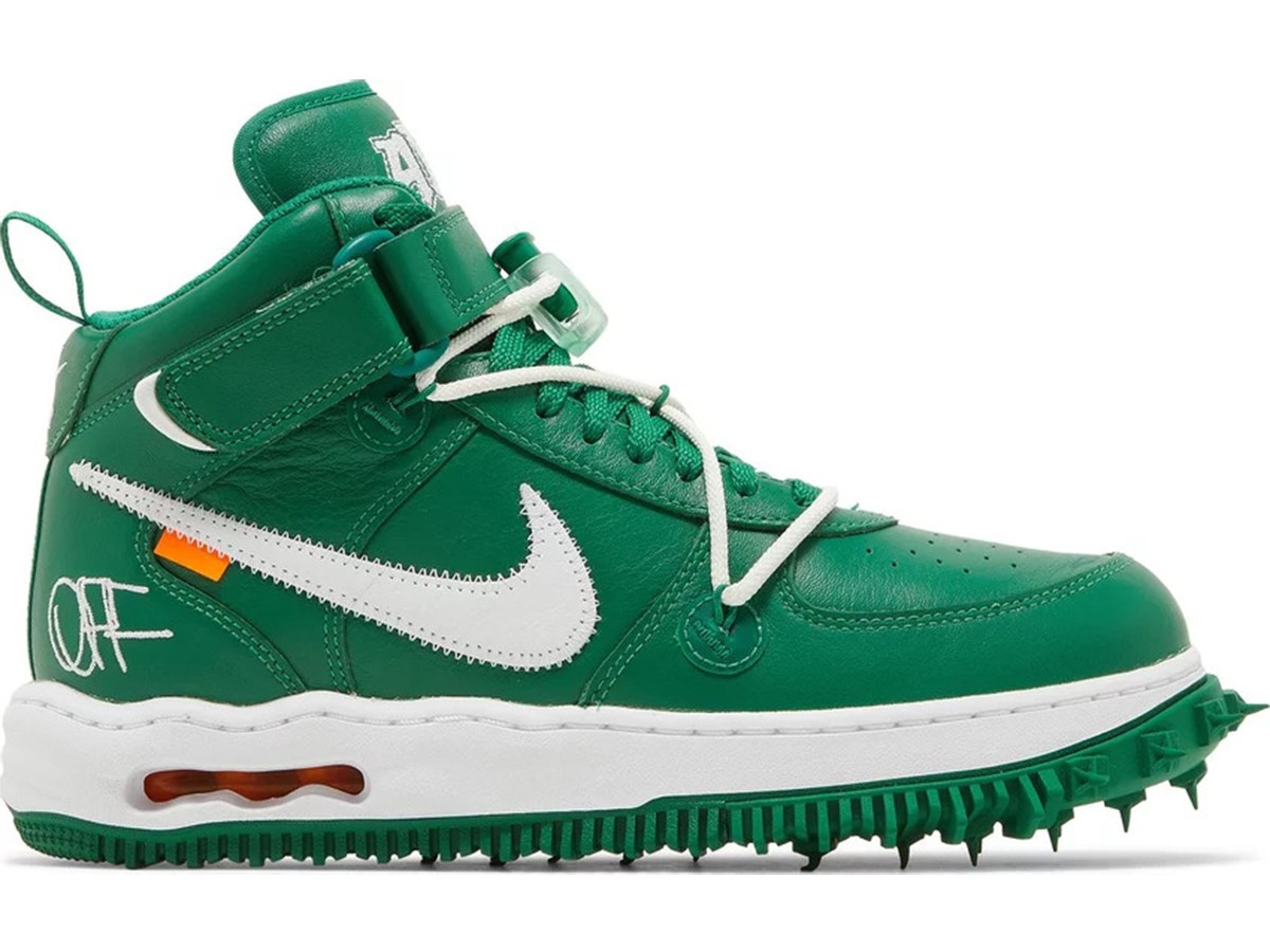 Nike Air Force 1 Mid Off-White Pine Green