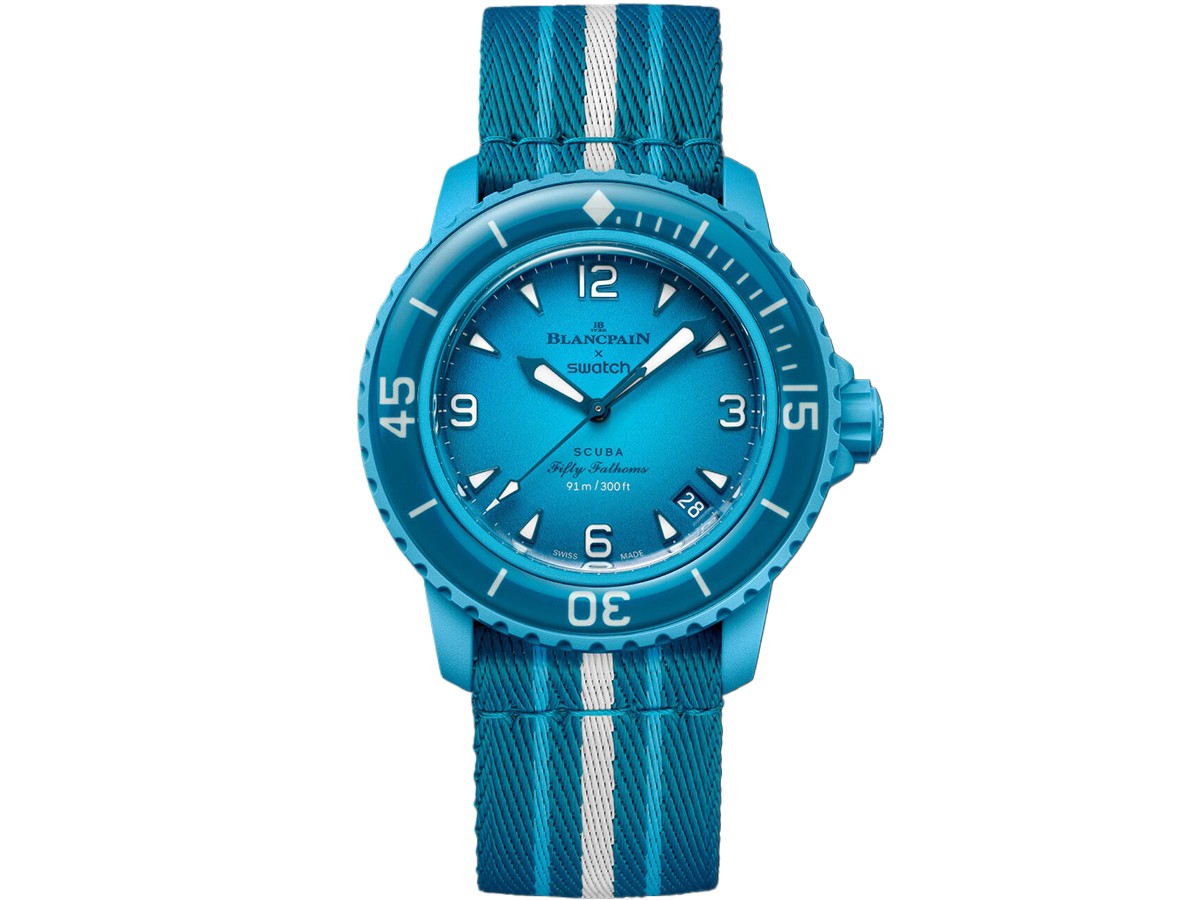 Swatch x Blancpain Blue Lagoon 