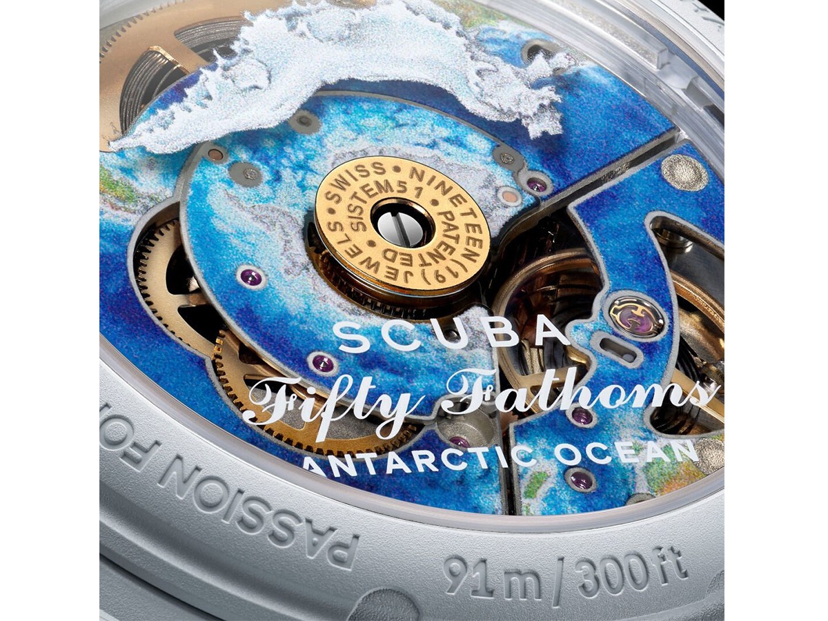 Swatch x Blancpain Antarctıc Ocean
