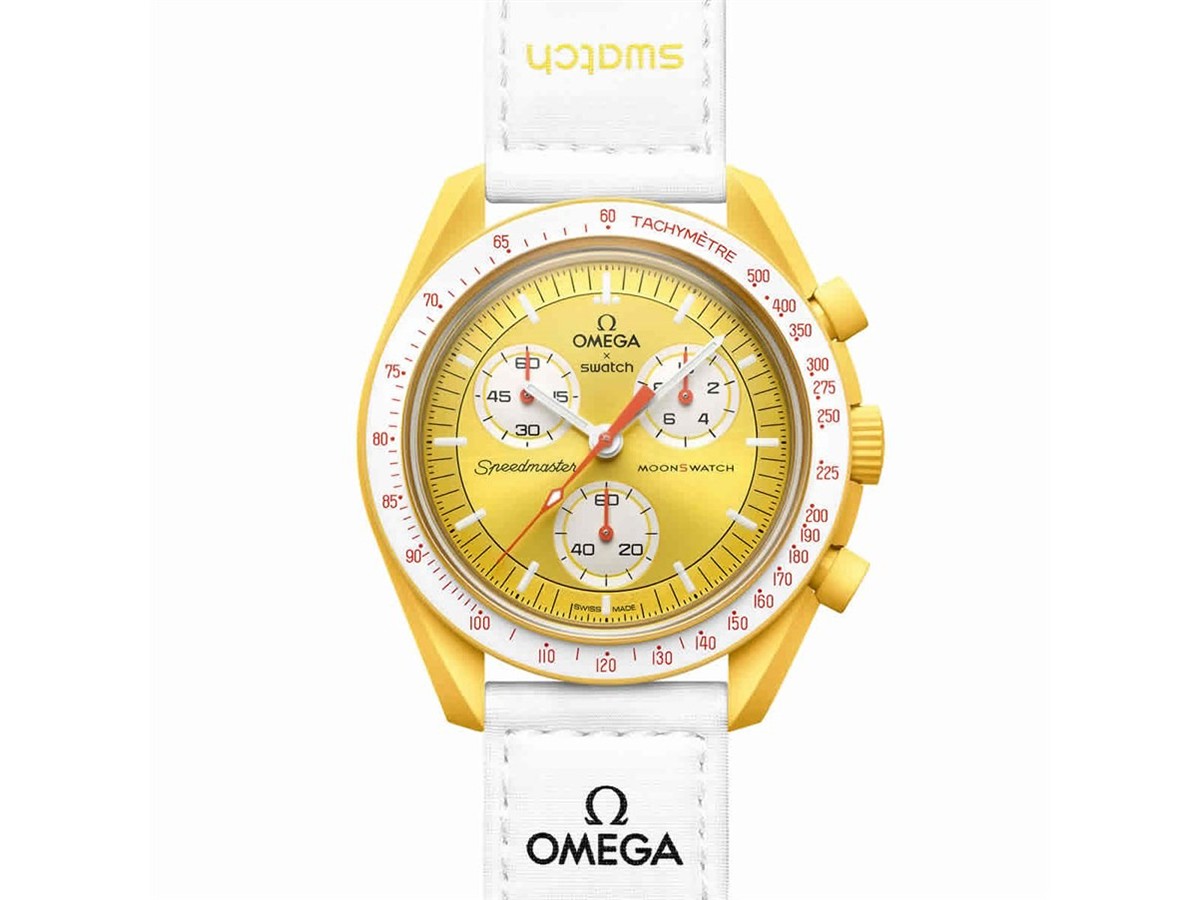 Swatch x Omega Sun