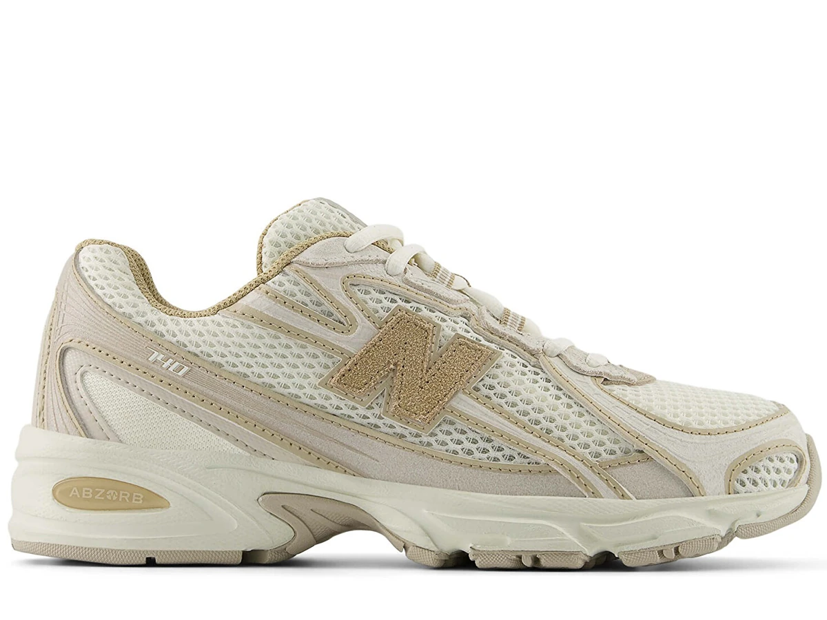 New Balance 740 Krem Unisex Ayakkabı