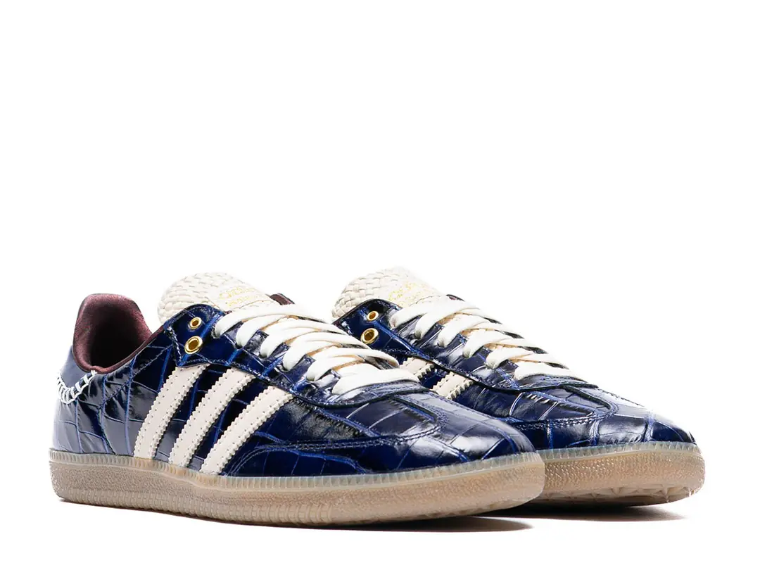Wales Bonner x Samba OG Collegiate Navy JH9825 -Sparksole