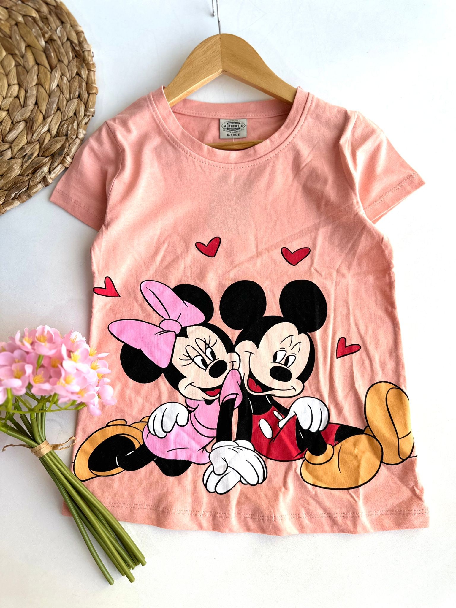Mickey Desenli Tişört