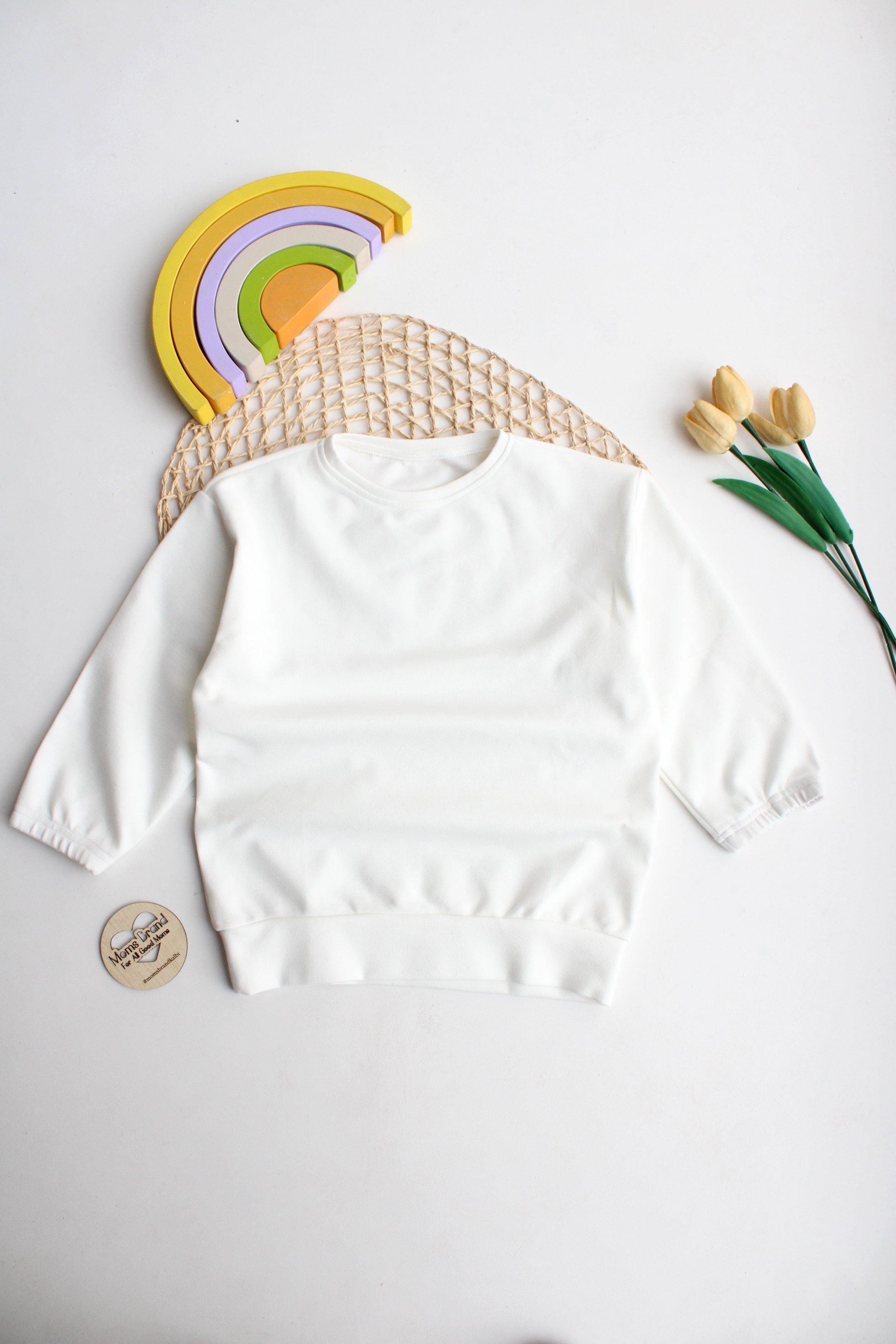 Unisex Çocuk Oversize Sweatshirt