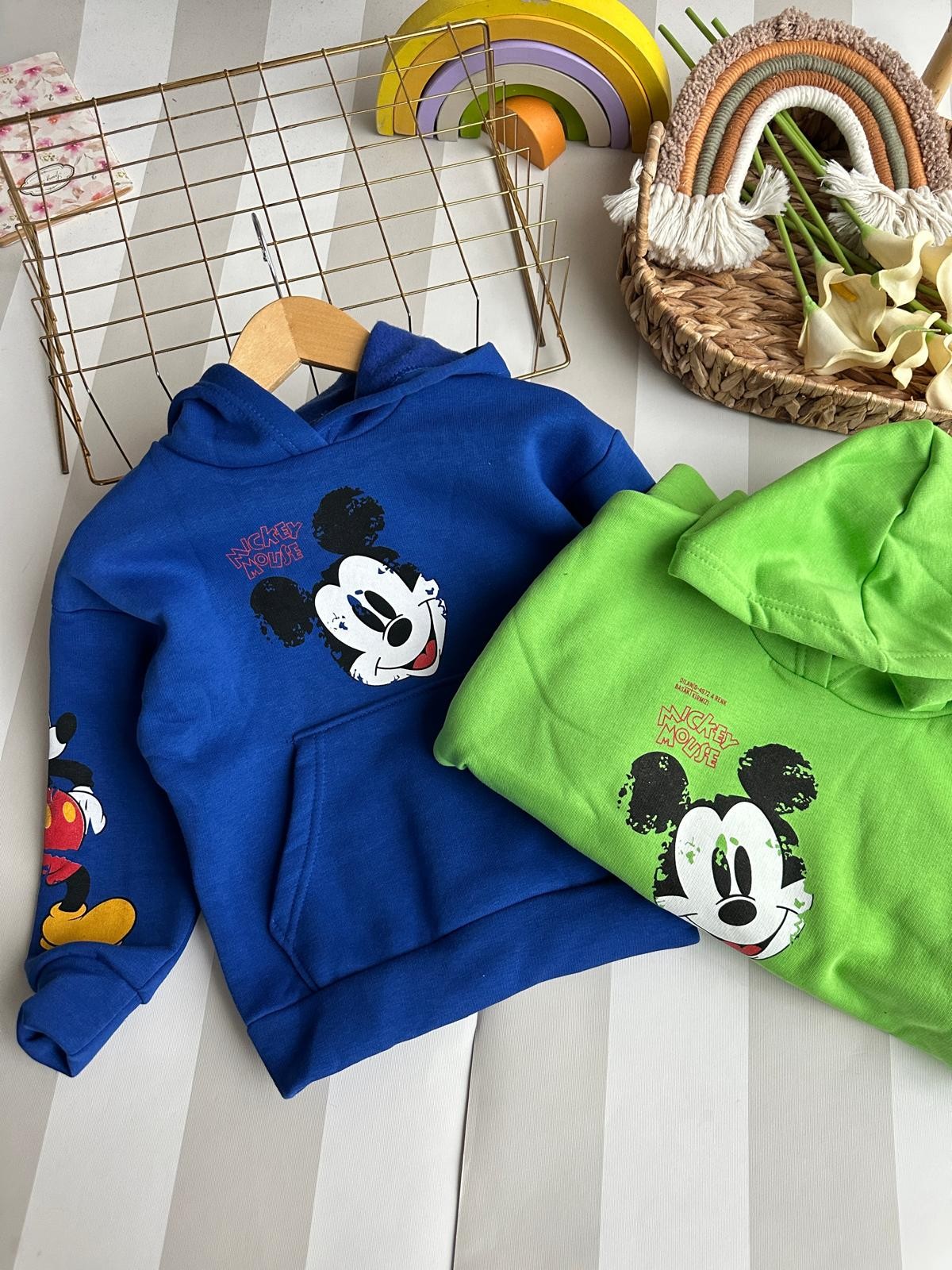 Mickey Mouse Desenli Sweat