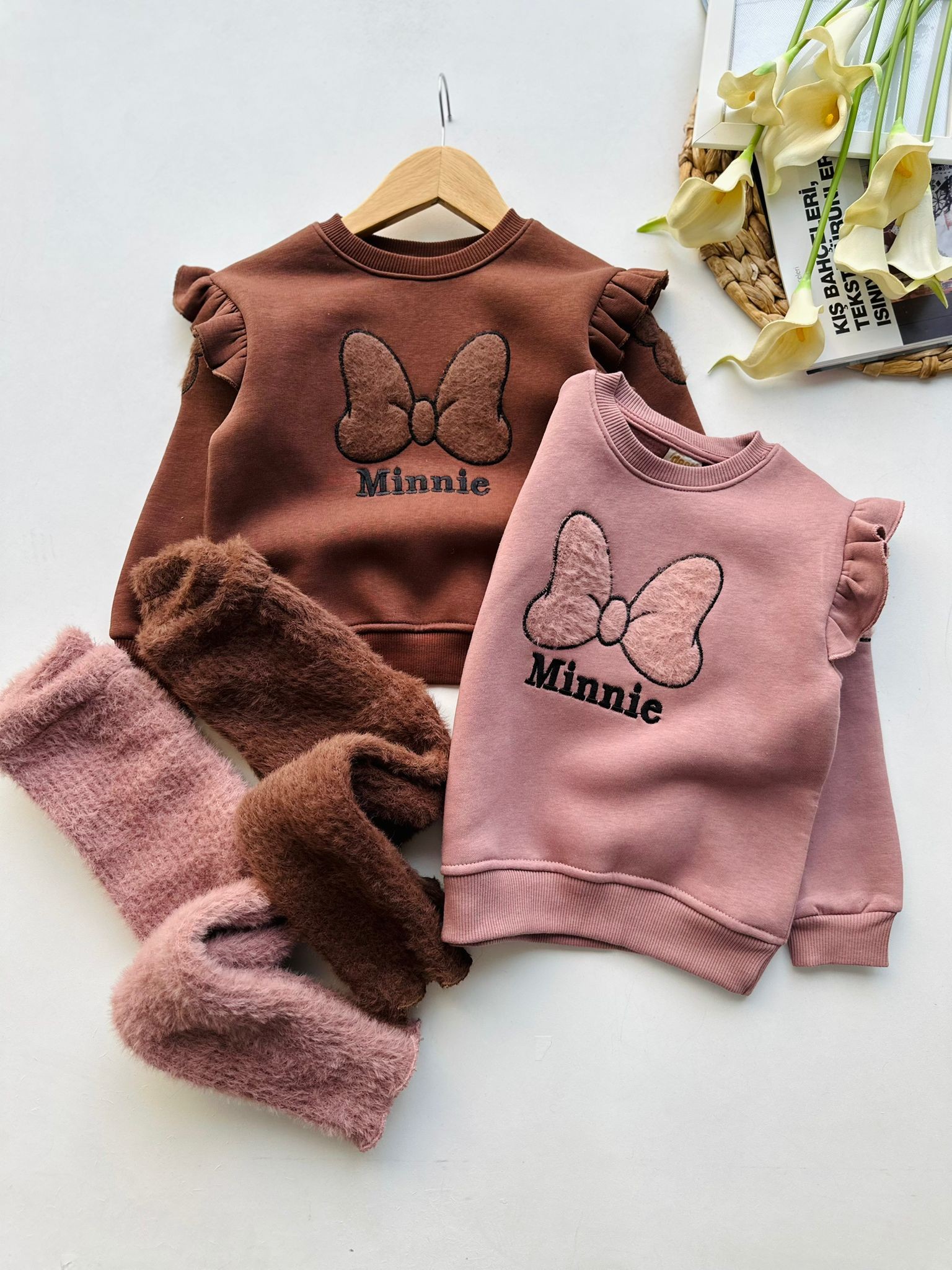 Yumoş Kışlık Minnie Takım